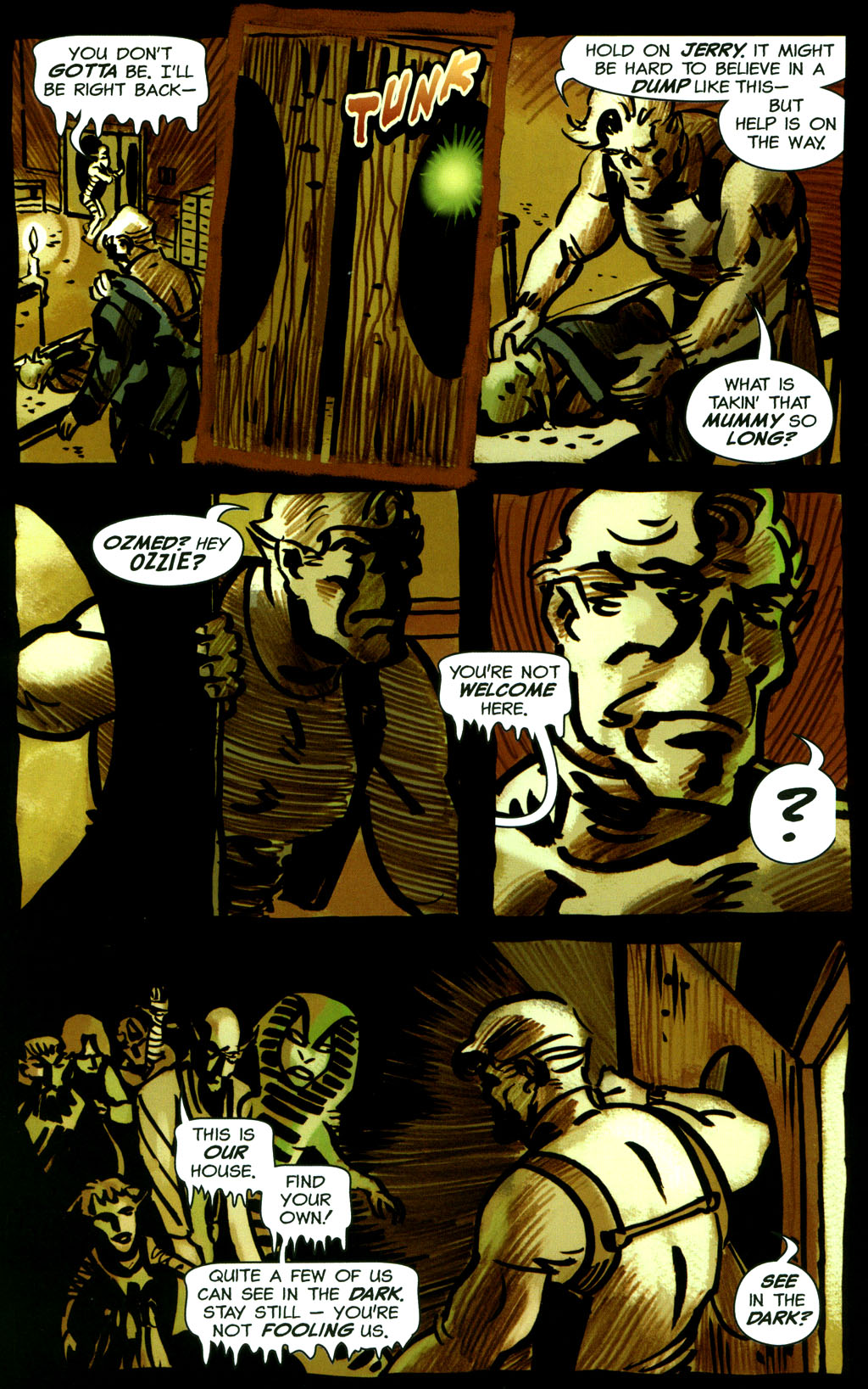Read online Frankenstein Mobster comic -  Issue #4 - 16