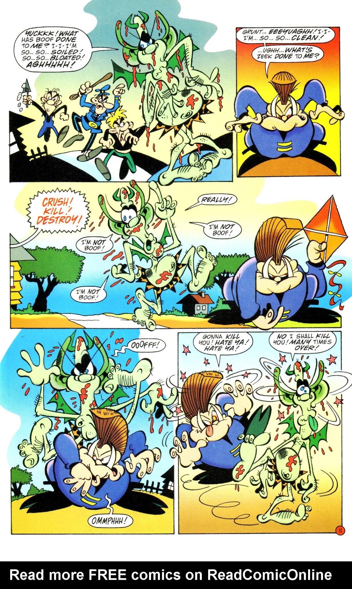Read online Boof And The Bruise Crew comic -  Issue #3 - 12