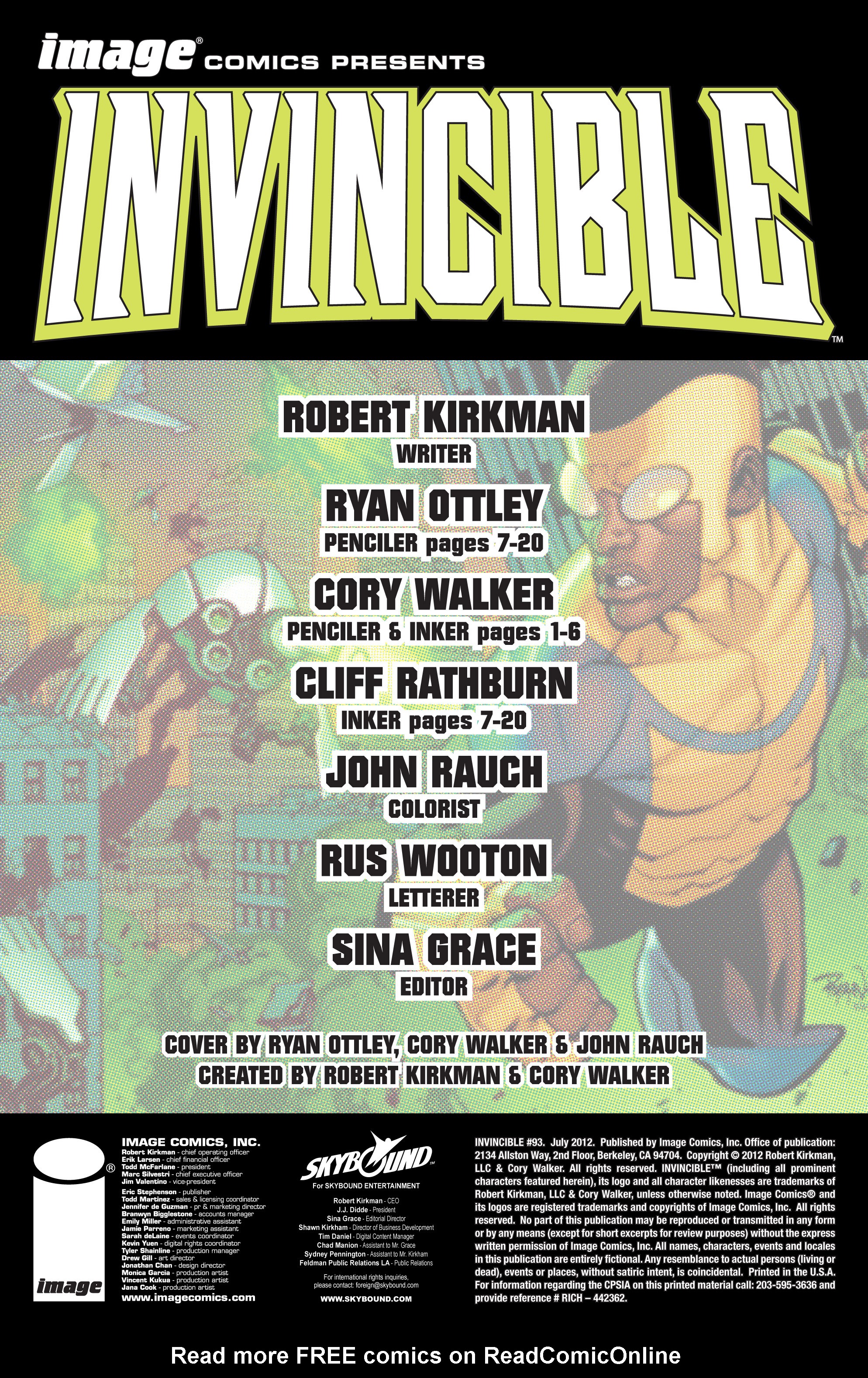 Read online Invincible comic -  Issue #93 - 2