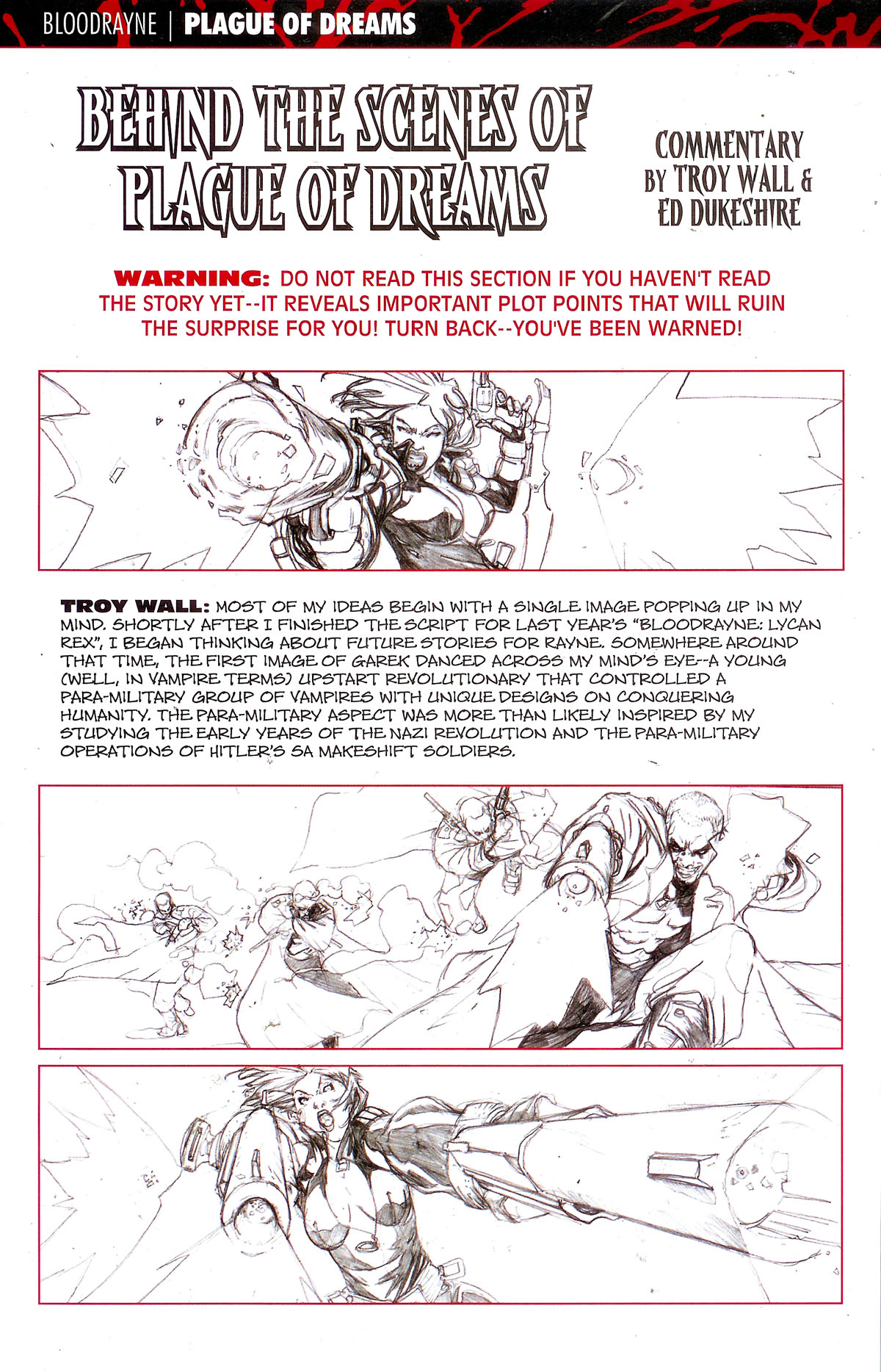 Read online BloodRayne: Plague of Dreams comic -  Issue #1 - 29