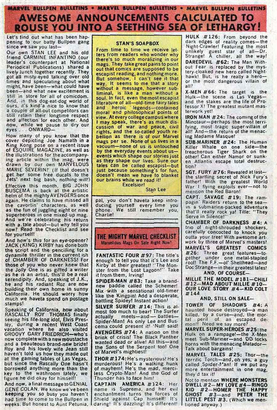 Read online The Avengers (1963) comic -  Issue #74 - 30