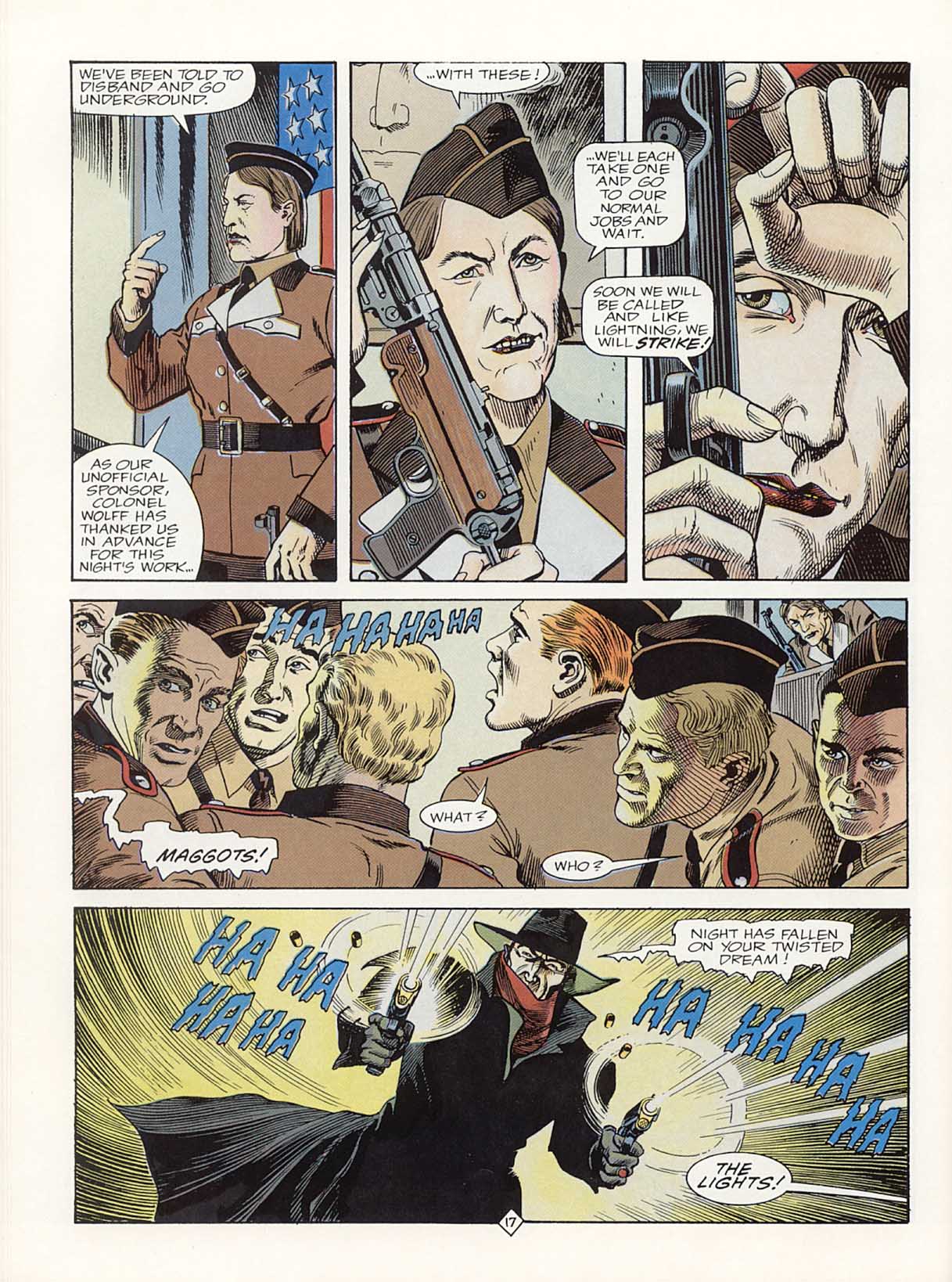 Read online Marvel Graphic Novel comic -  Issue #34 - The Shadow - Hitler's Astrologer - 22