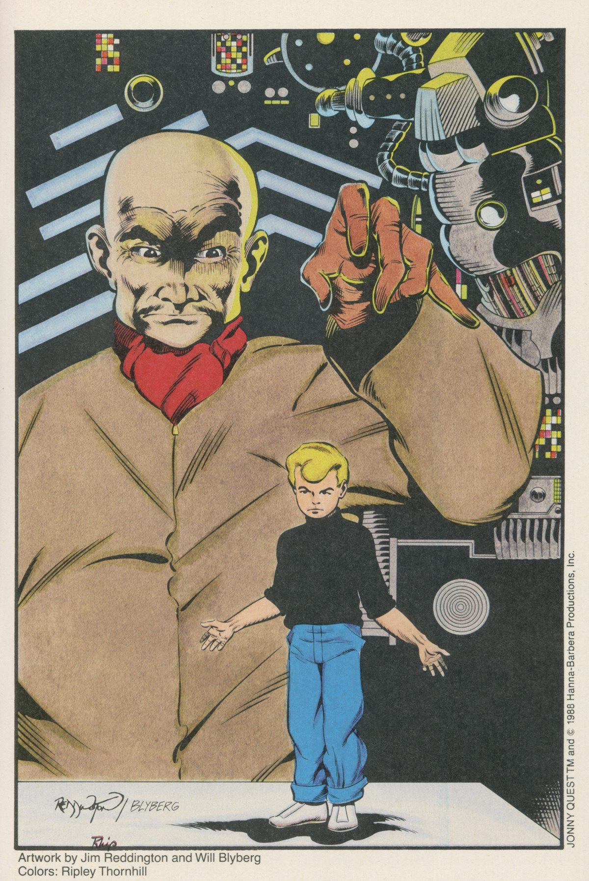 Read online Jonny Quest comic -  Issue #31 - 33