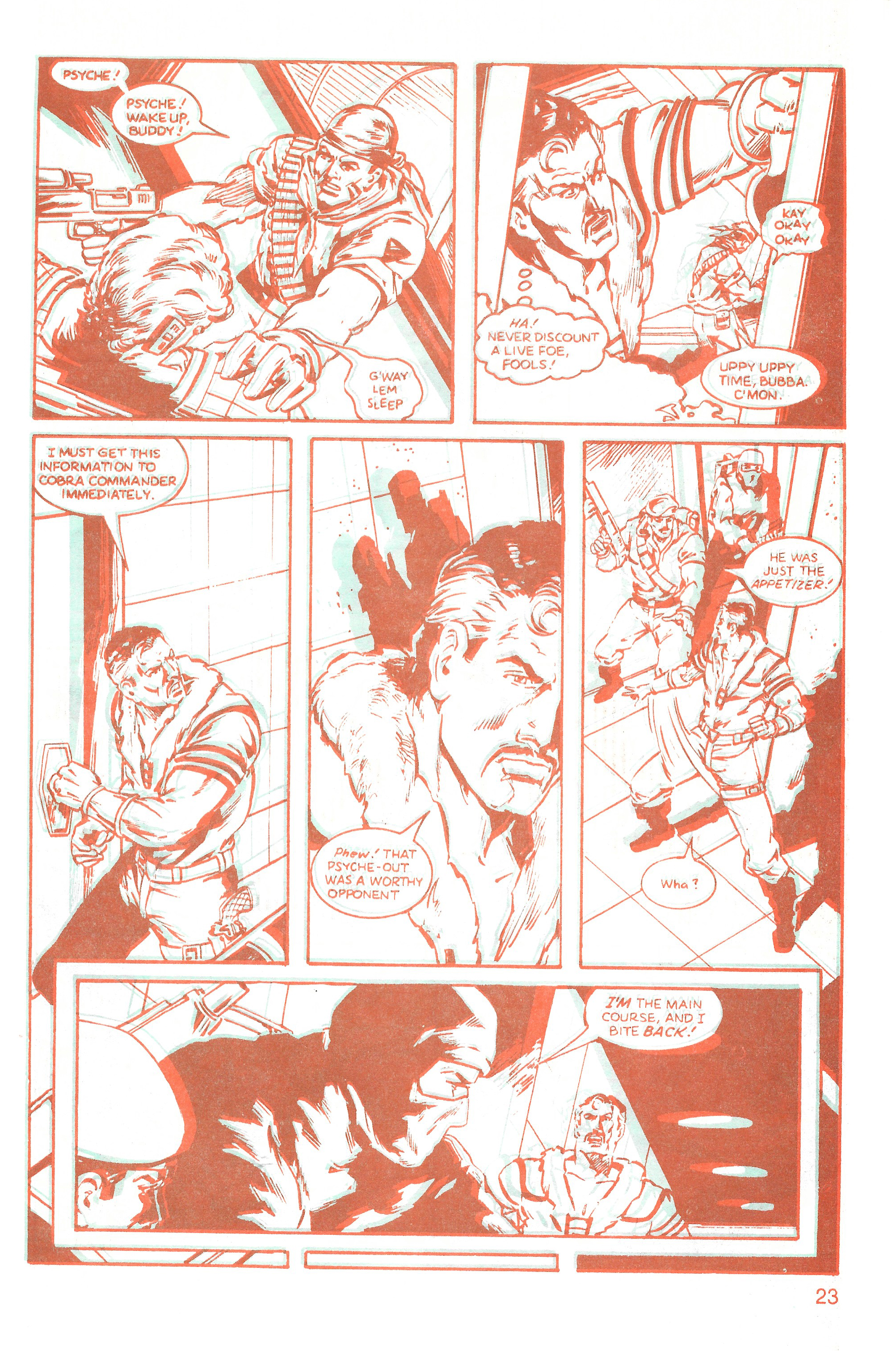 Read online Blackthorne 3-D Series comic -  Issue #35 - 25