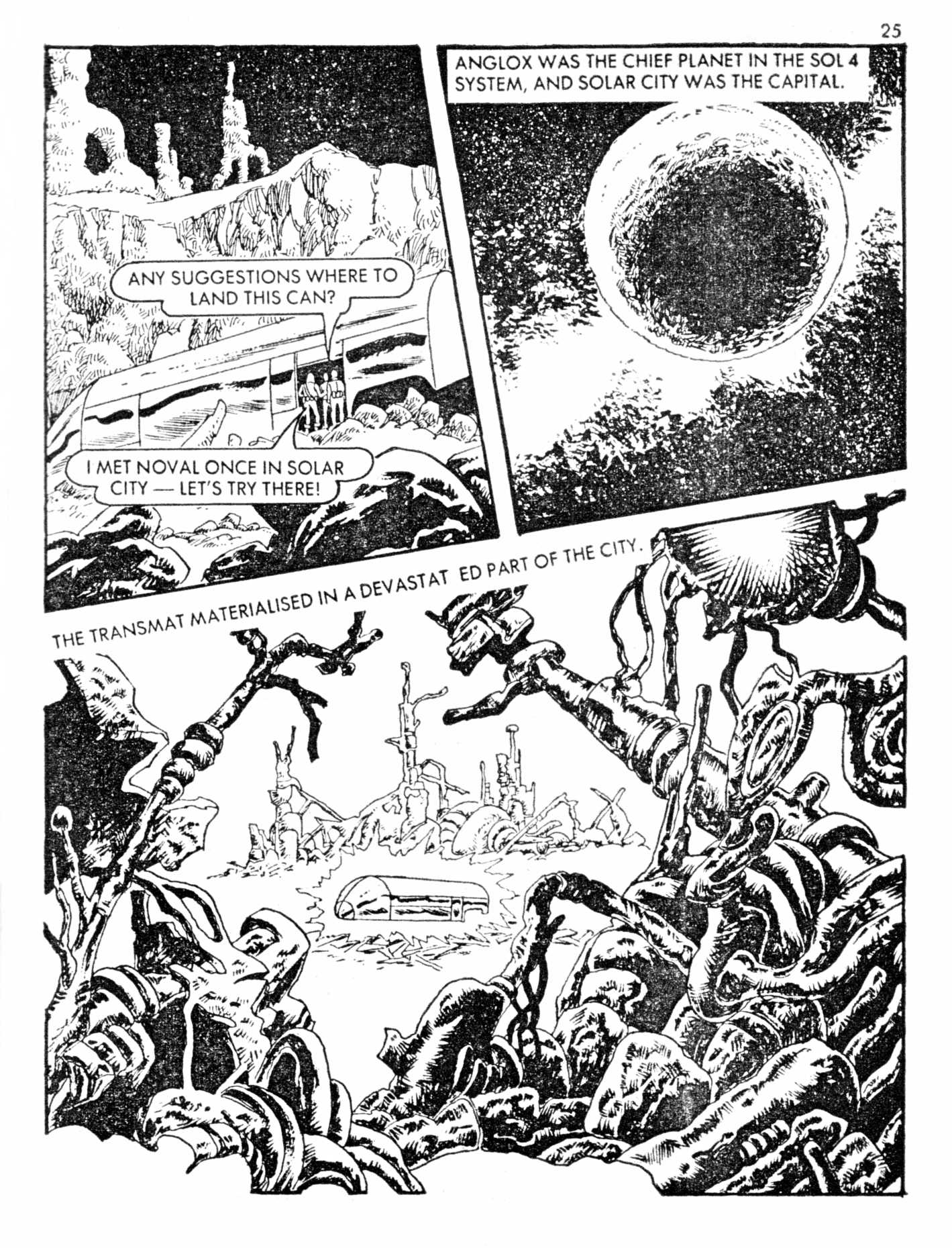 Read online Starblazer comic -  Issue #147 - 25
