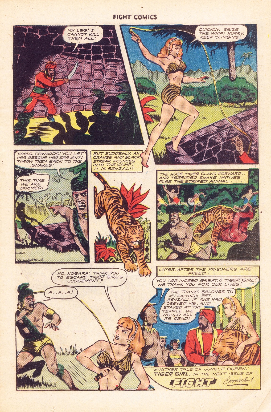 Read online Fight Comics comic -  Issue #37 - 19