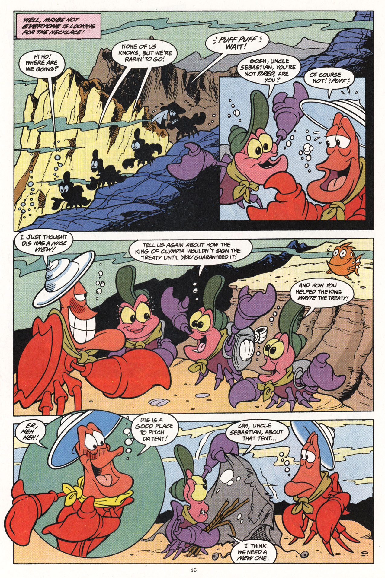 Read online Disney's The Little Mermaid comic -  Issue #8 - 18