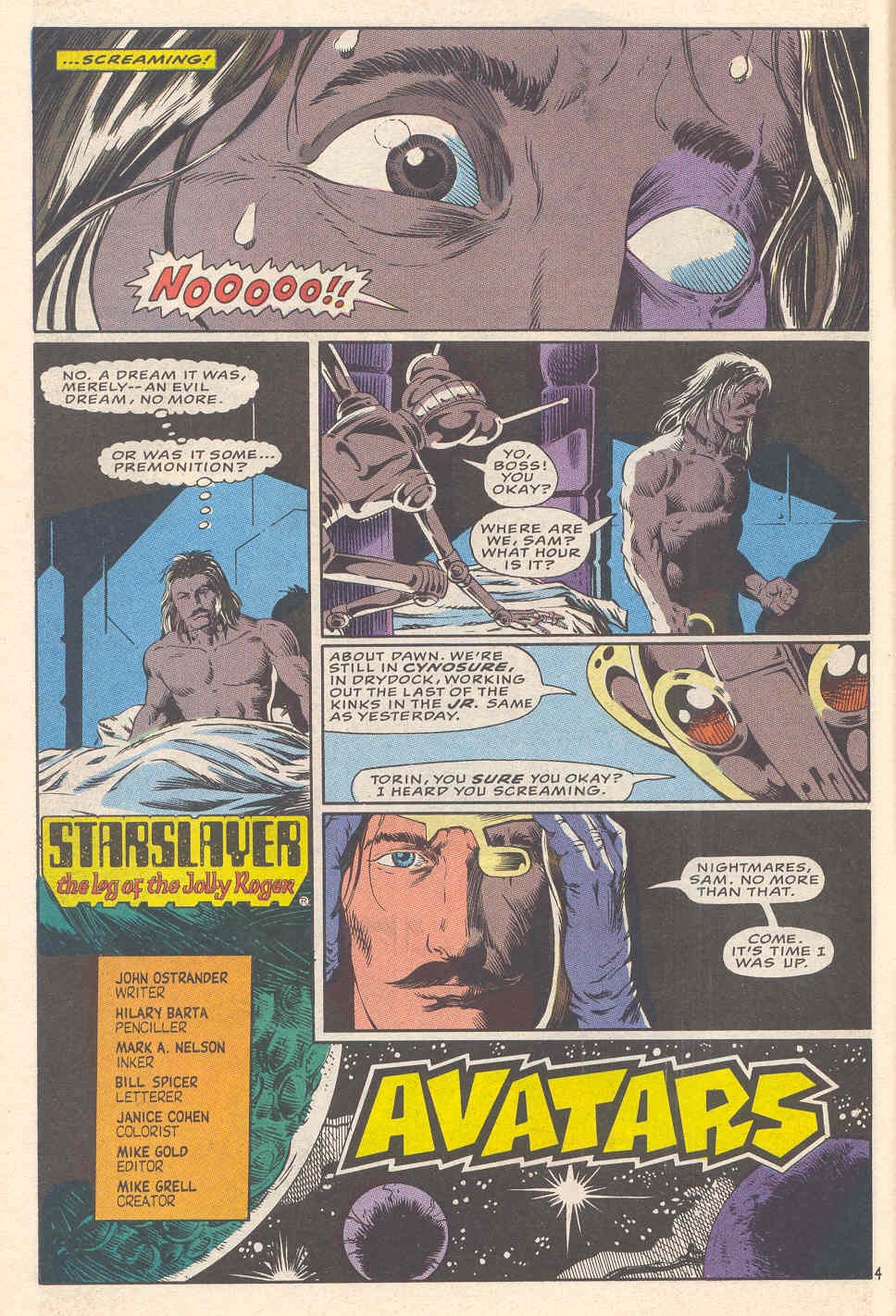 Read online Starslayer comic -  Issue #28 - 6