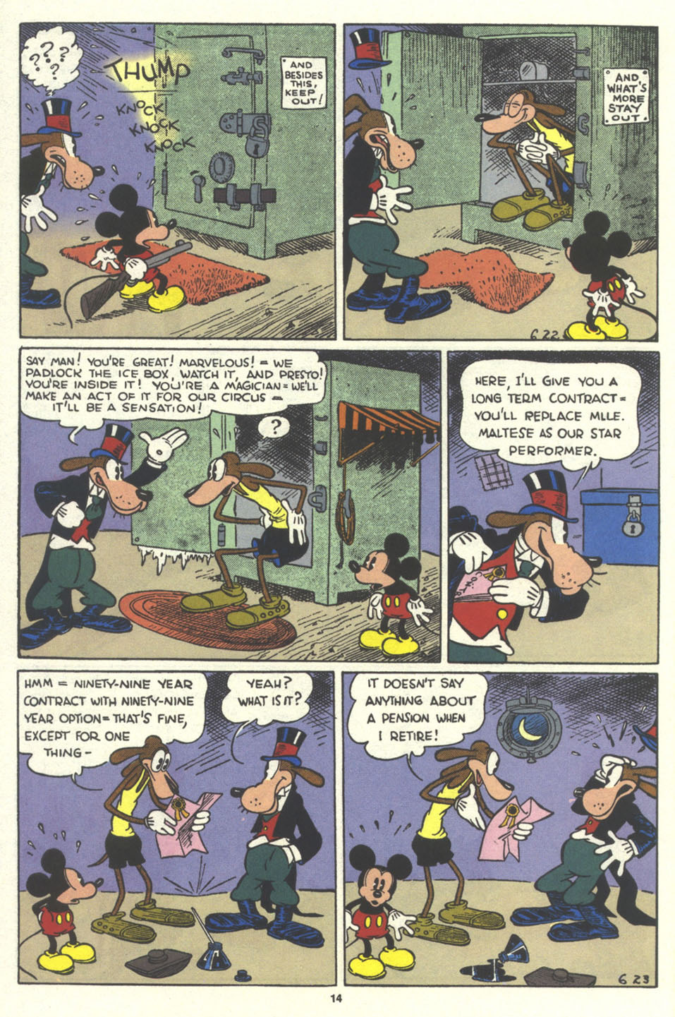Read online Walt Disney's Comics and Stories comic -  Issue #585 - 34