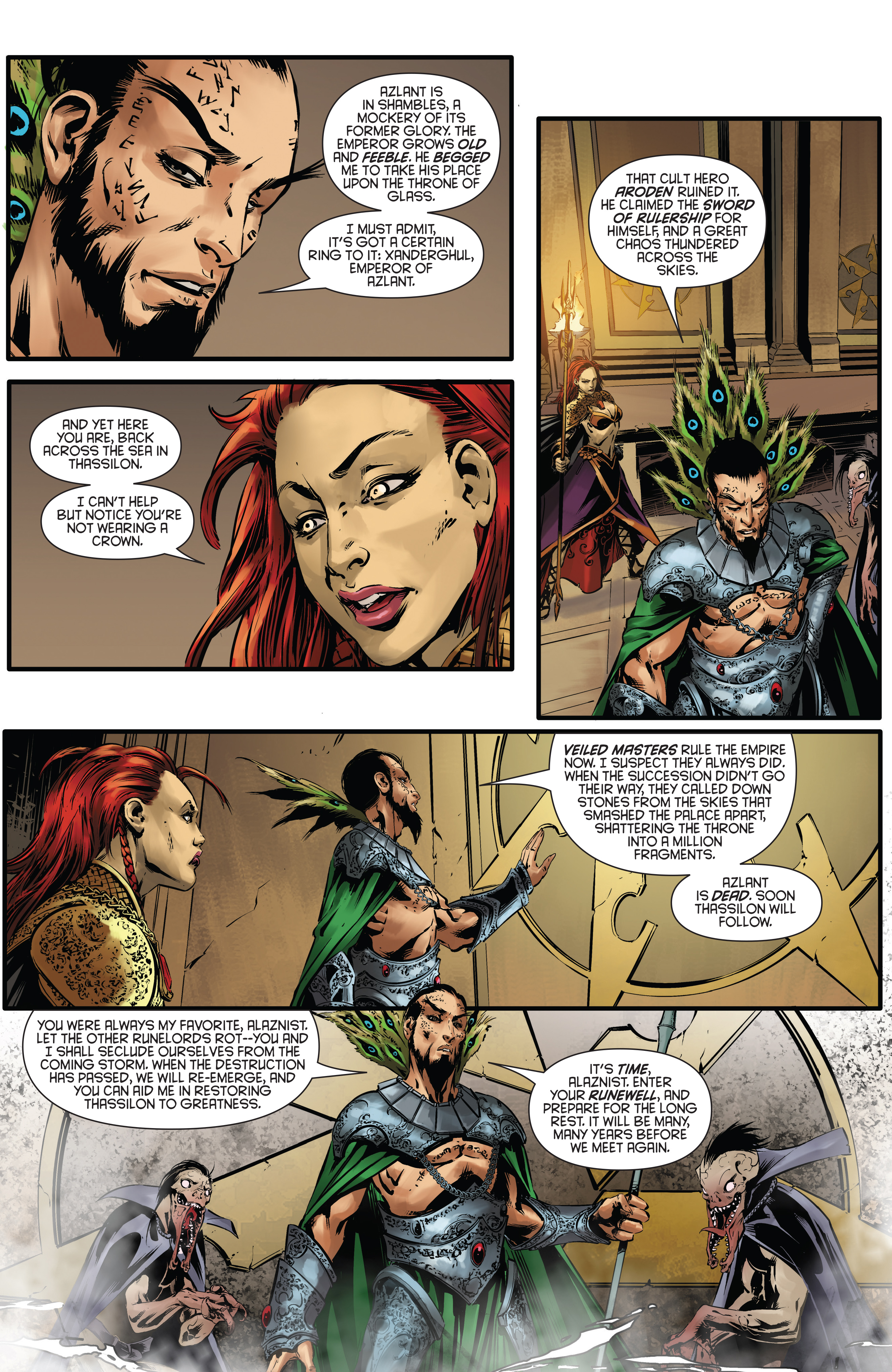 Read online Pathfinder: Hollow Mountain comic -  Issue #1 - 6
