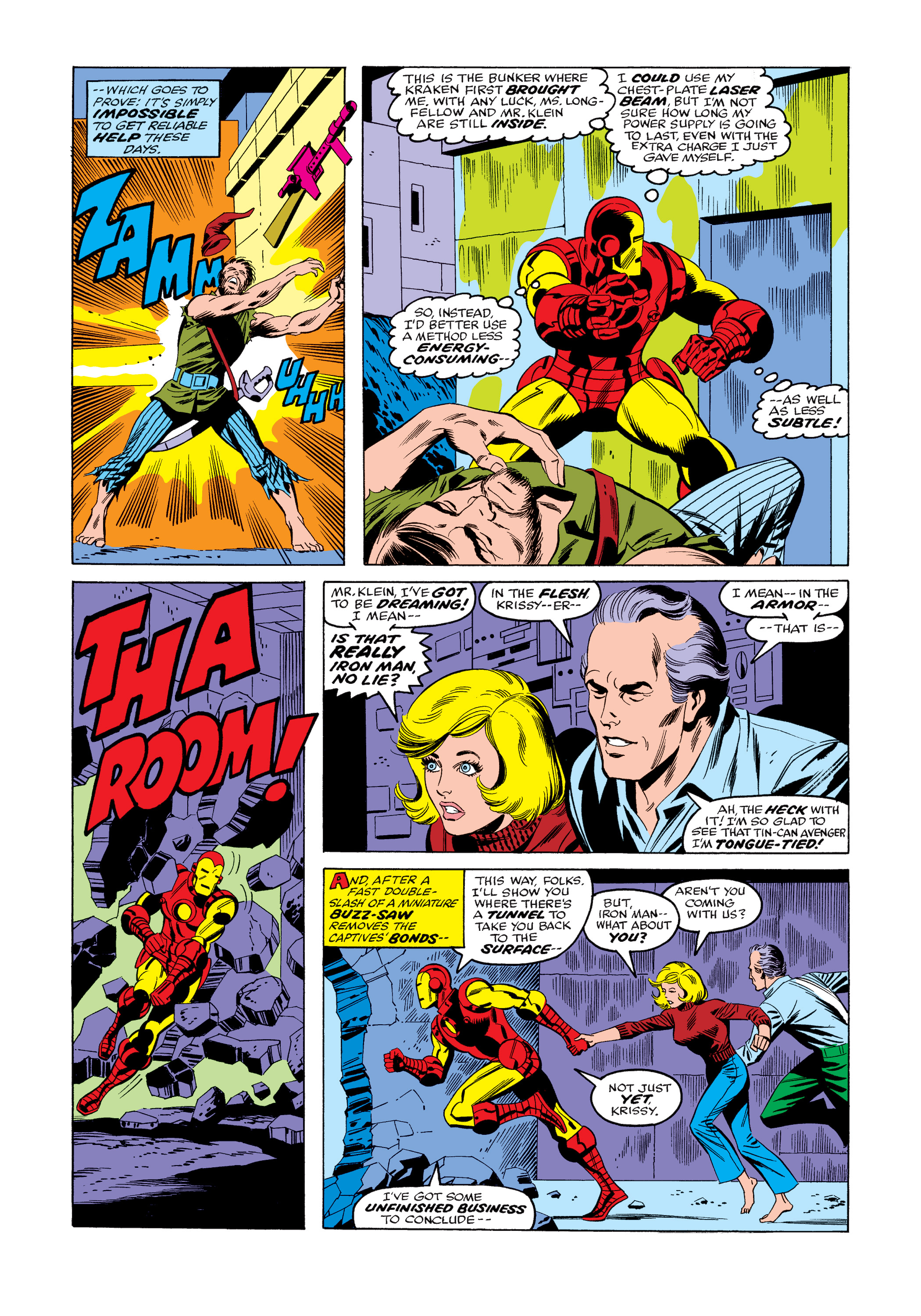 Read online Marvel Masterworks: The Invincible Iron Man comic -  Issue # TPB 11 (Part 3) - 78