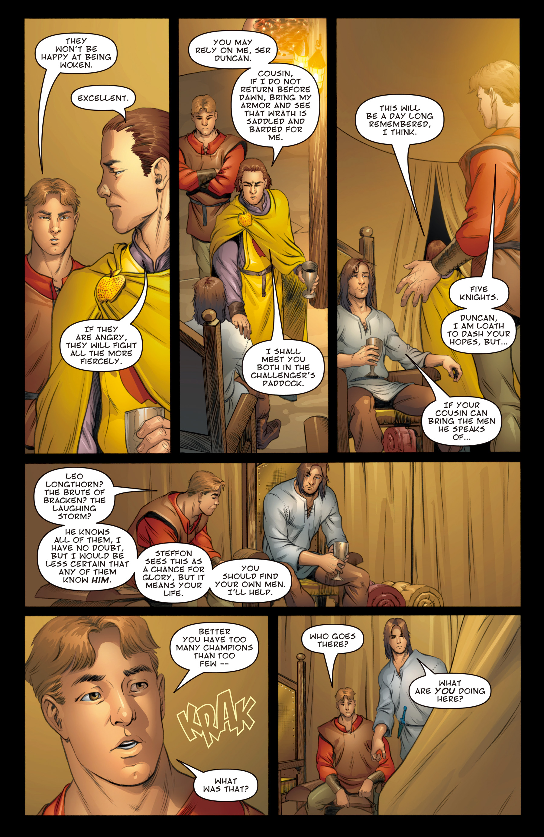 Read online The Hedge Knight: The Graphic Novel comic -  Issue # Full - 107