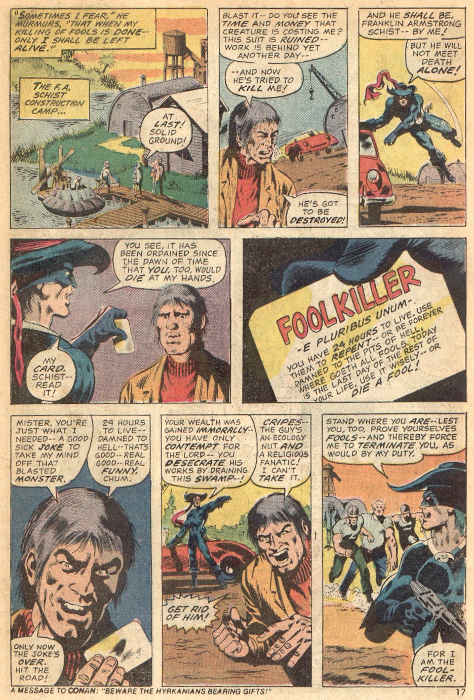 Read online Man-Thing (1974) comic -  Issue #3 - 12