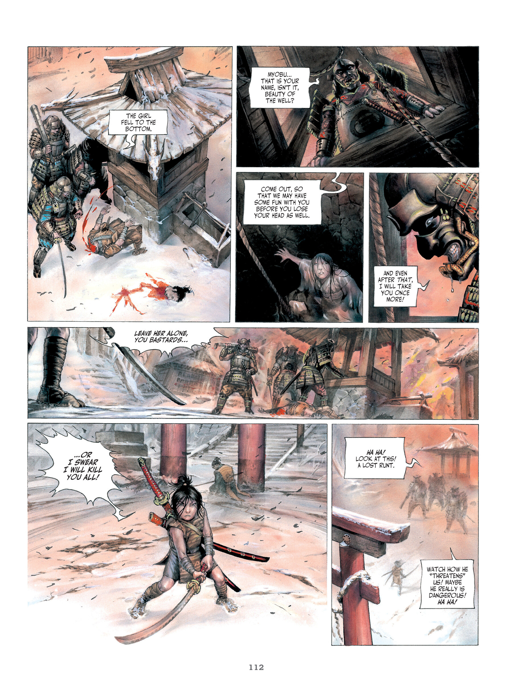 Read online Legends of the Pierced Veil: The Scarlet Blades comic -  Issue # TPB (Part 2) - 12