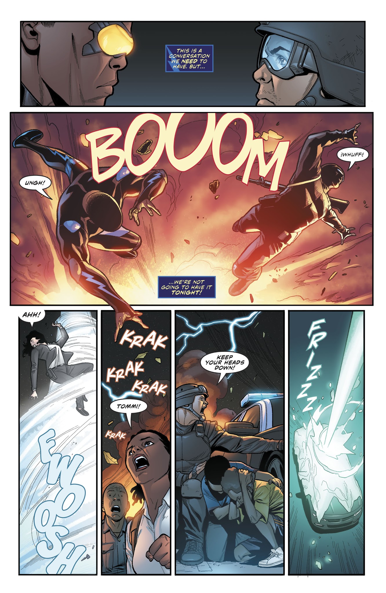 Read online Black Lightning: Cold Dead Hands comic -  Issue #3 - 22