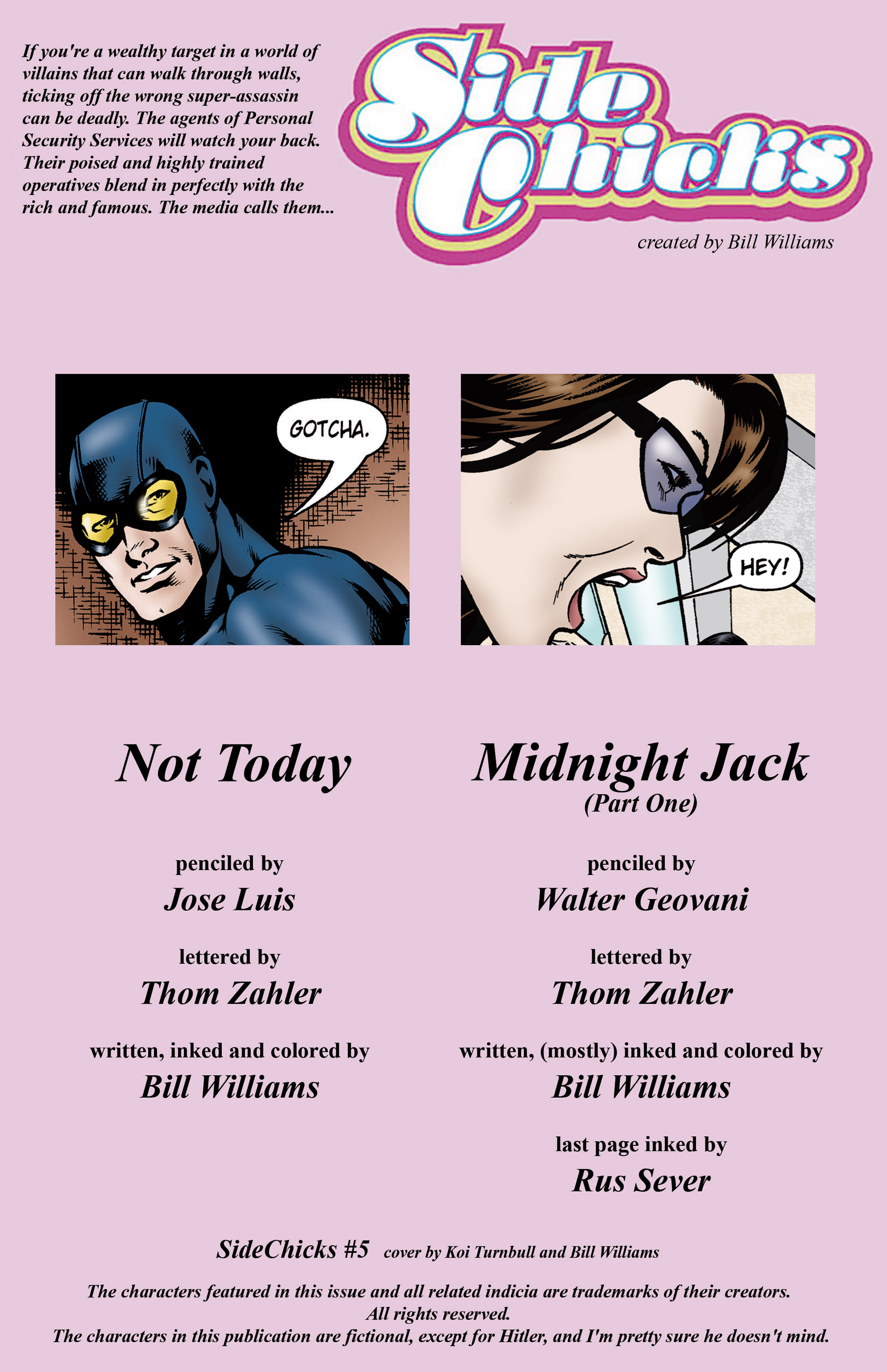 Read online SideChicks comic -  Issue #5 - 2