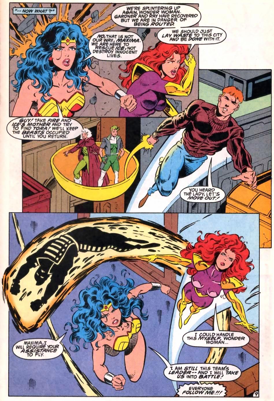 Read online Justice League America comic -  Issue #85 - 9