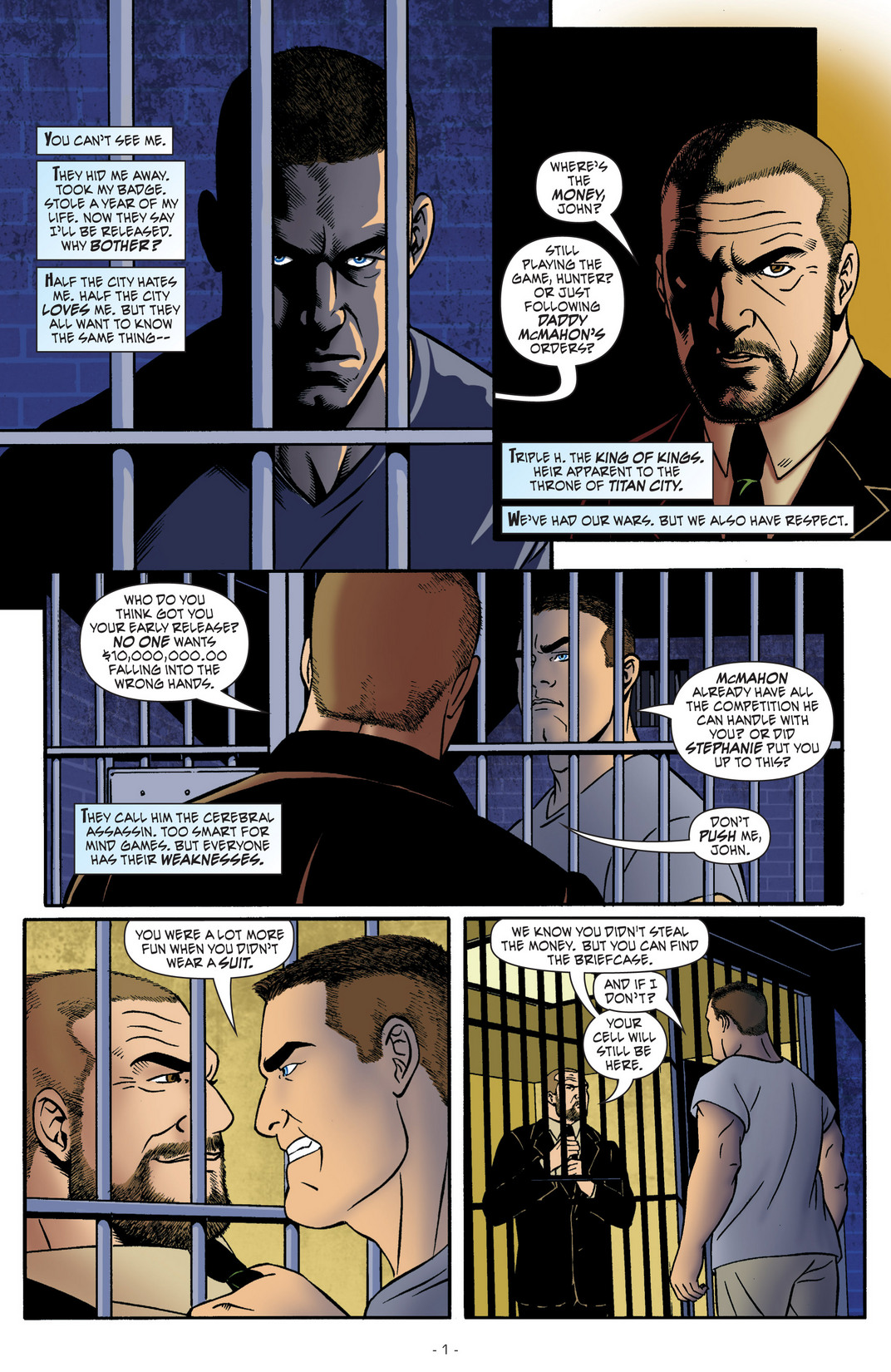 Read online WWE Superstars comic -  Issue #1 - 3