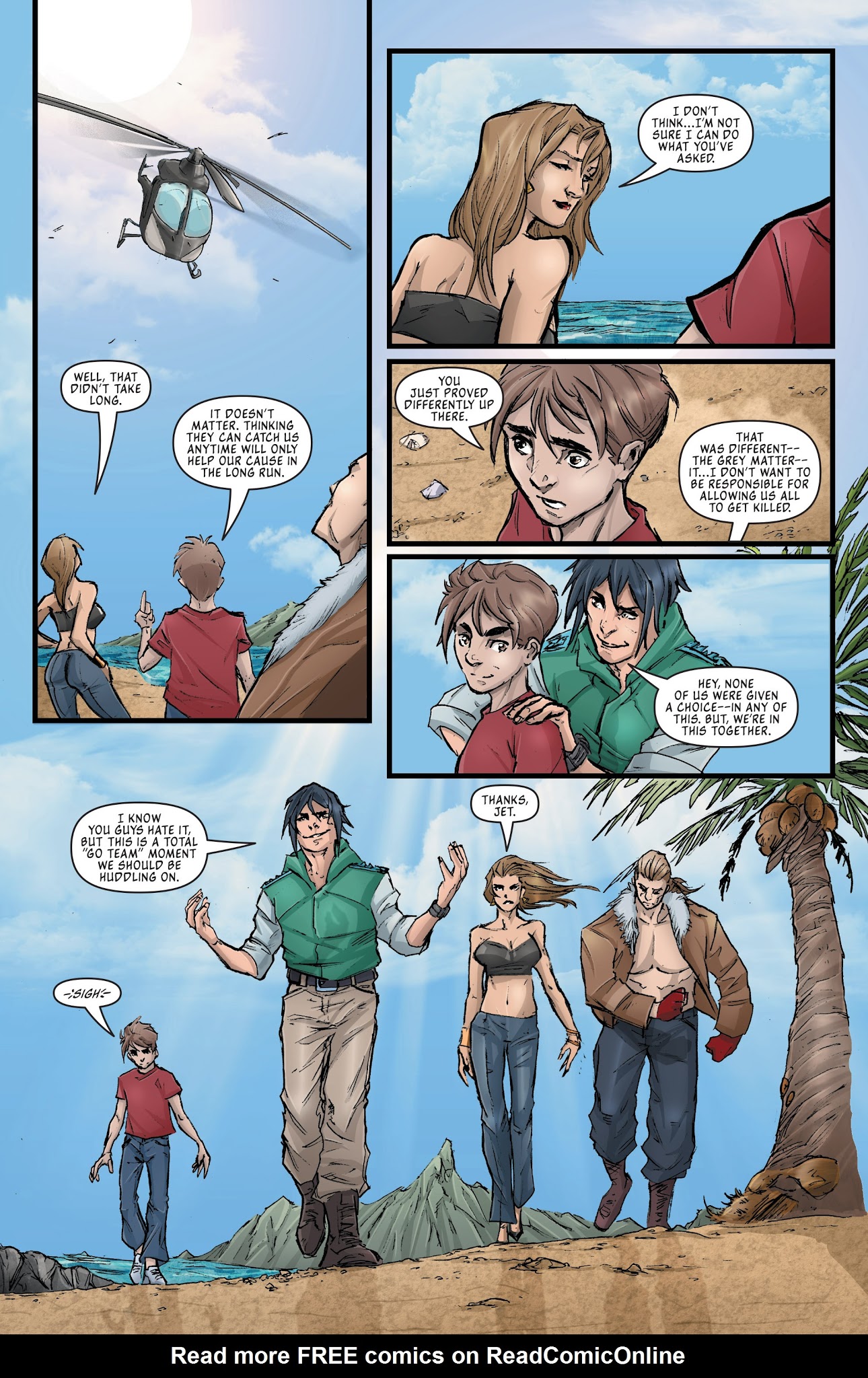 Read online Fathom Blue comic -  Issue #4 - 21