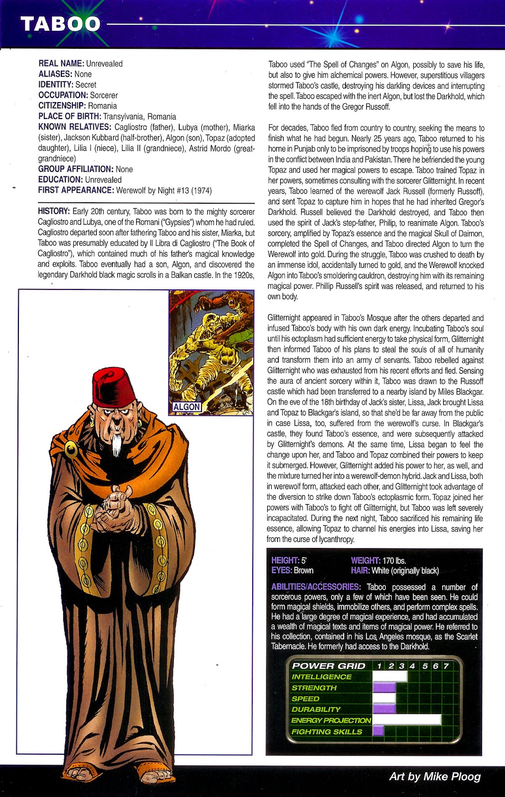 Official Handbook of the Marvel Universe: Mystic Arcana - The Book of Marvel Magic issue Full - Page 50