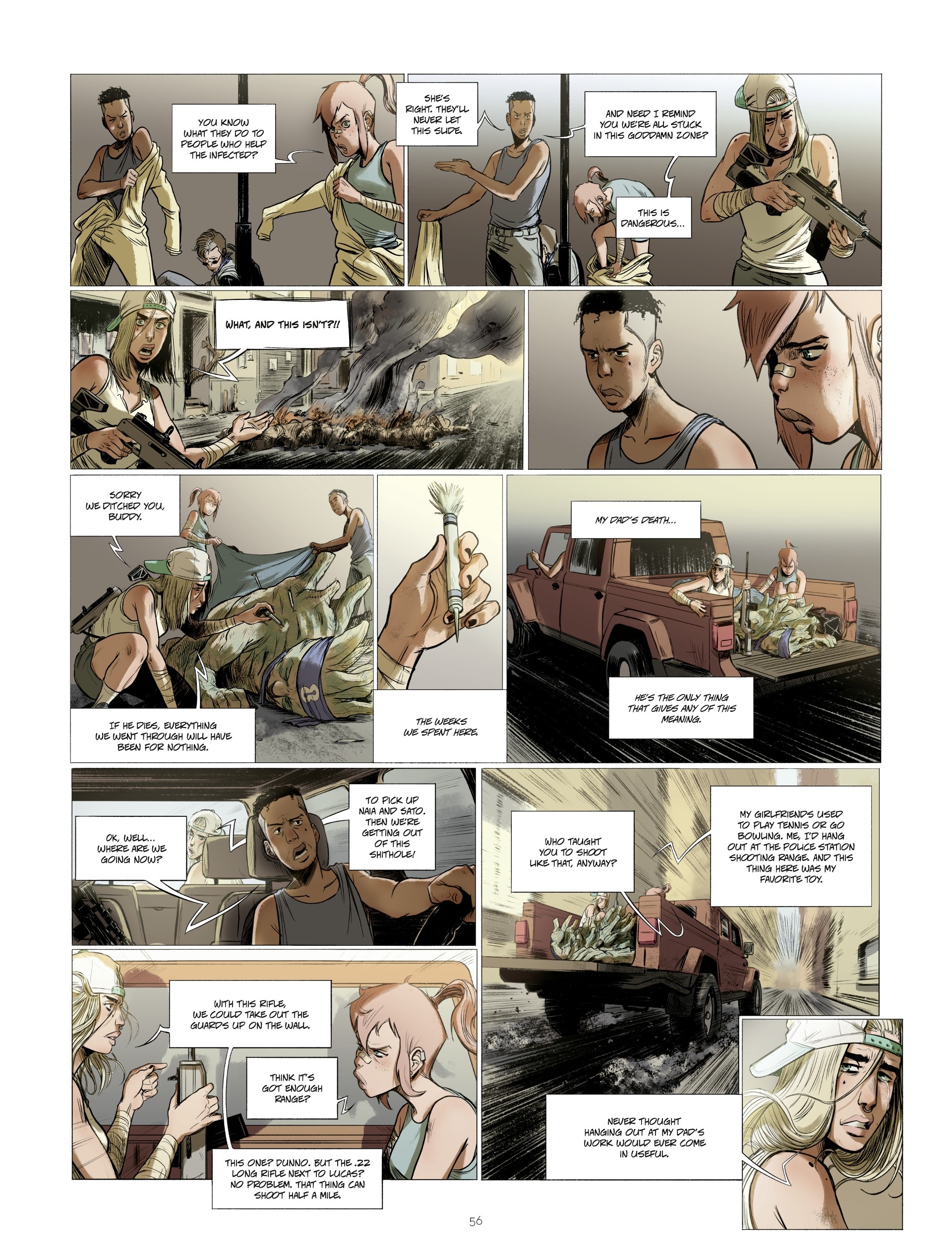 Read online Green Class comic -  Issue #1 - 56