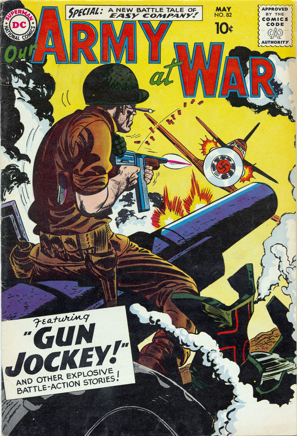 Read online Our Army at War (1952) comic -  Issue #82 - 1