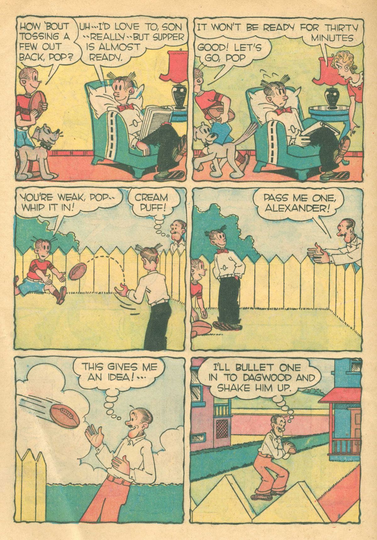 Read online Blondie Comics (1947) comic -  Issue #5 - 22