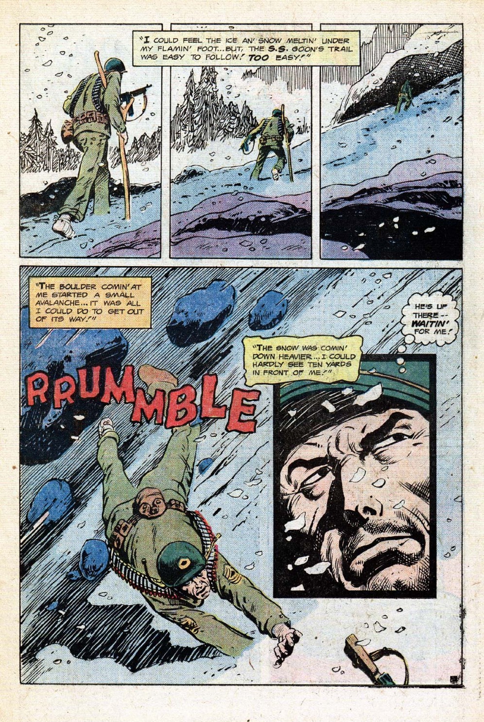 Read online Our Army at War (1952) comic -  Issue #291 - 14