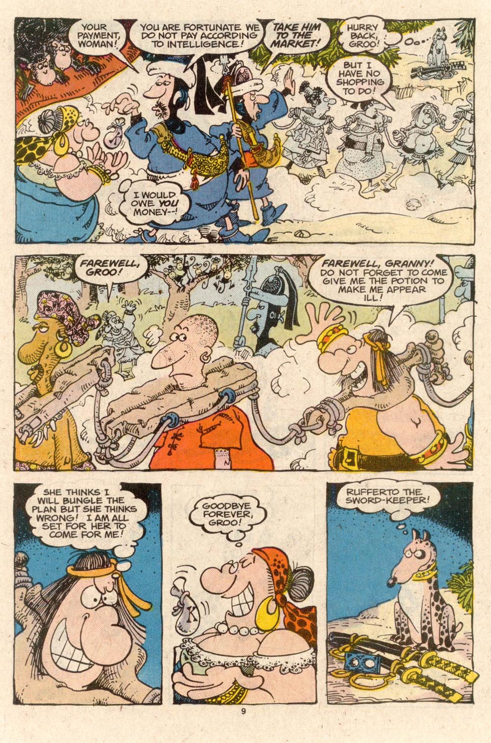 Read online Sergio Aragonés Groo the Wanderer comic -  Issue #43 - 9