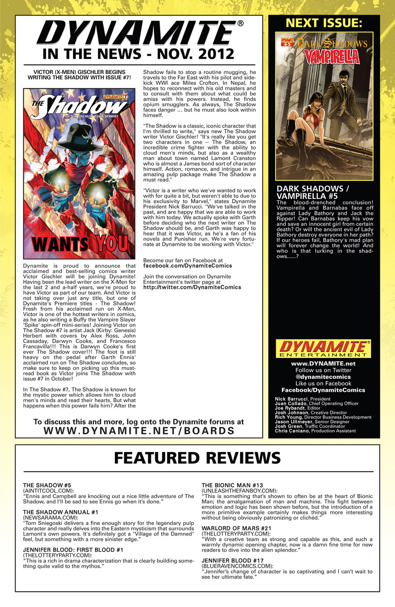 Read online Dark Shadows/Vampirella comic -  Issue #4 - 23