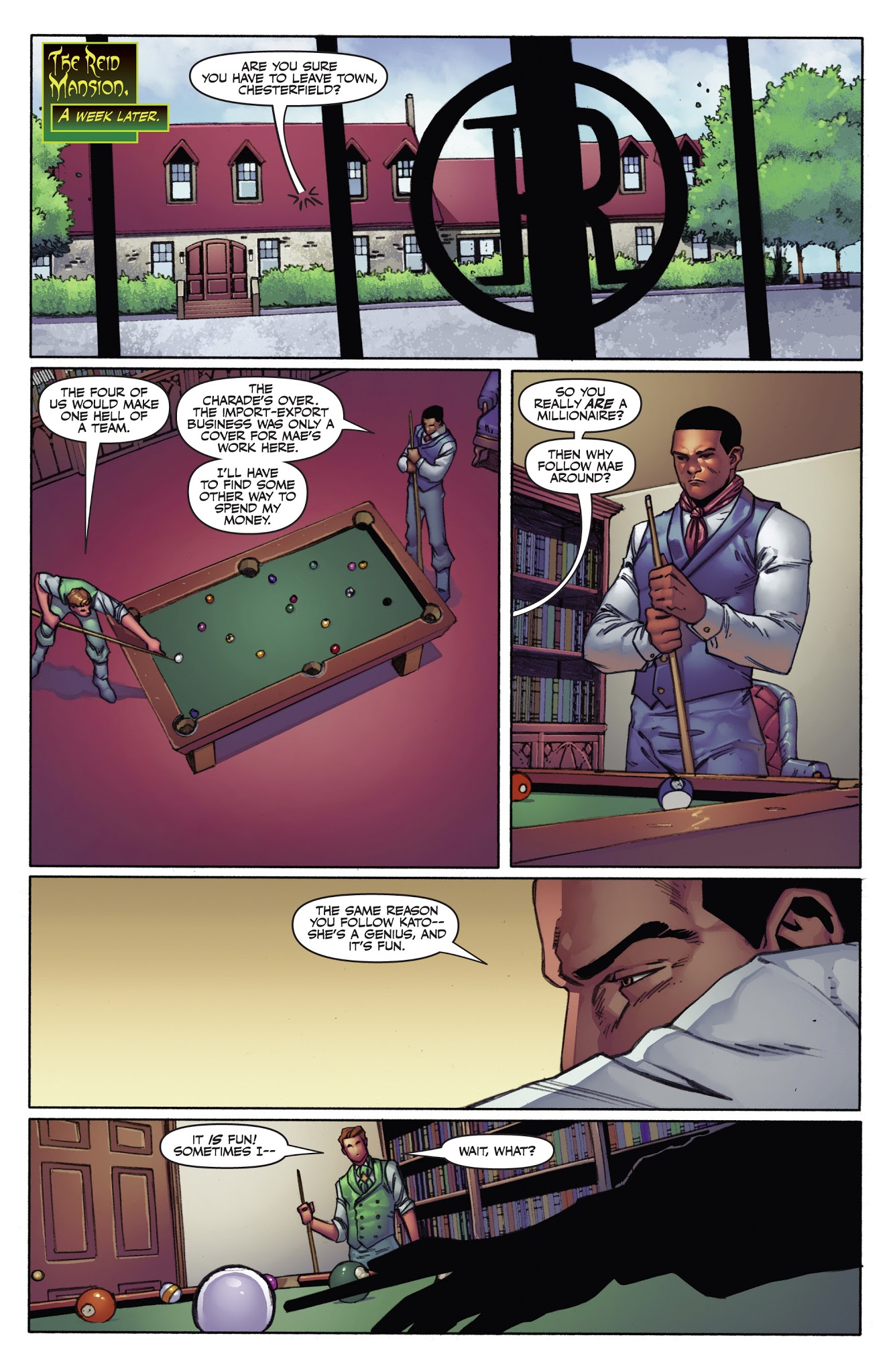 Read online Legenderry: Green Hornet comic -  Issue #5 - 20