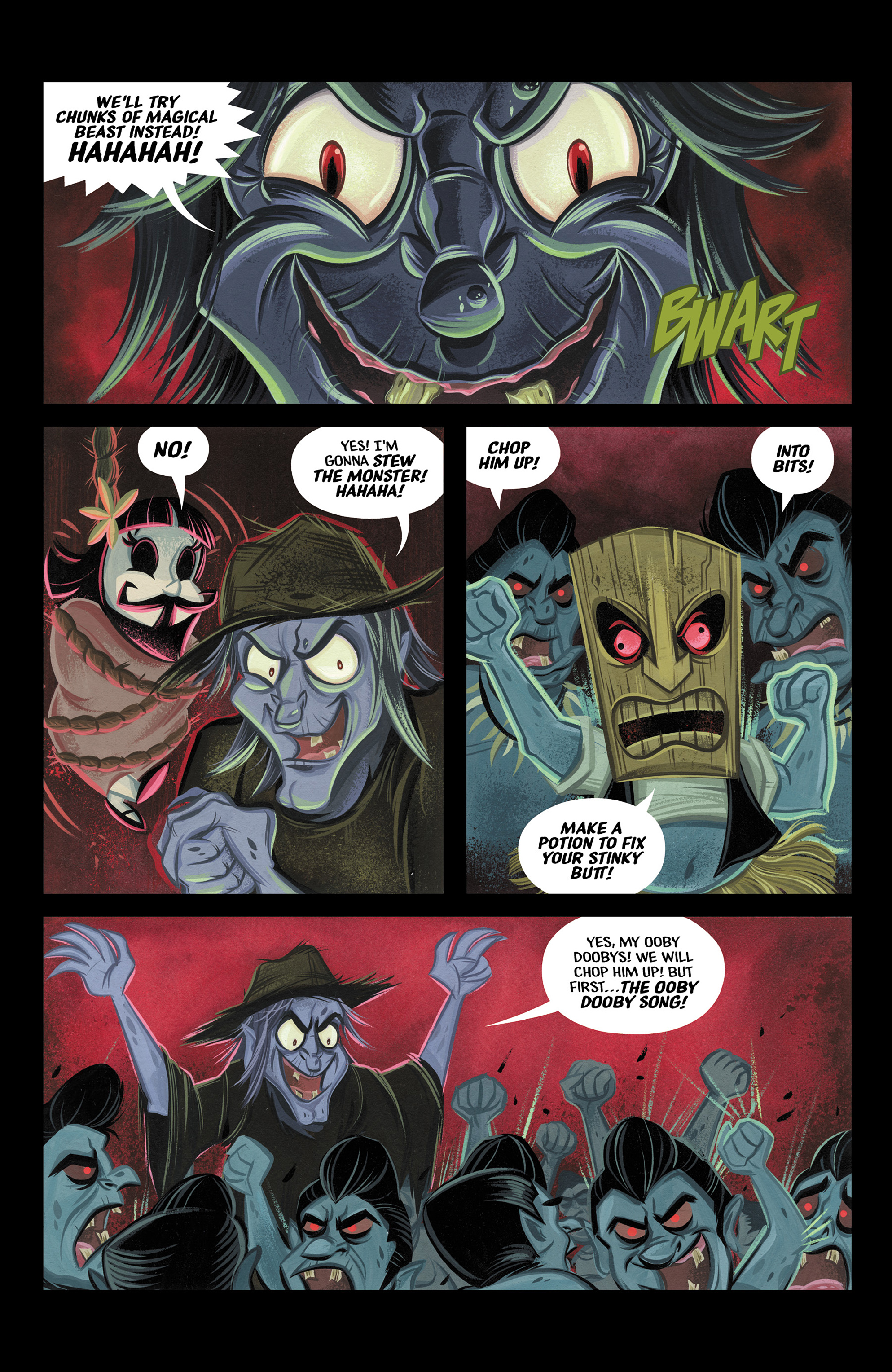 Read online Chimichanga: Sorrow of the World's Worst Face comic -  Issue #3 - 12