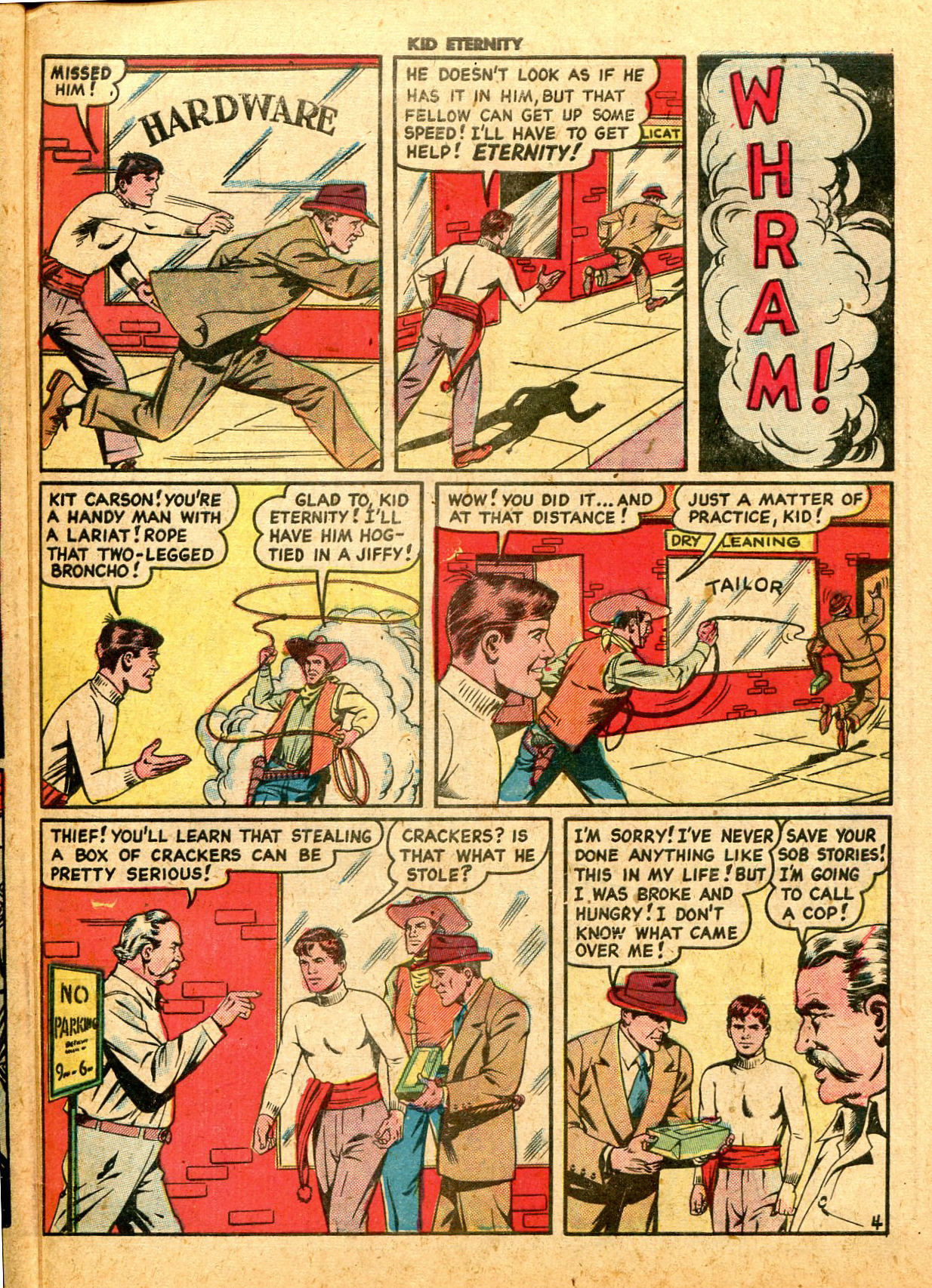 Read online Kid Eternity (1946) comic -  Issue #14 - 39