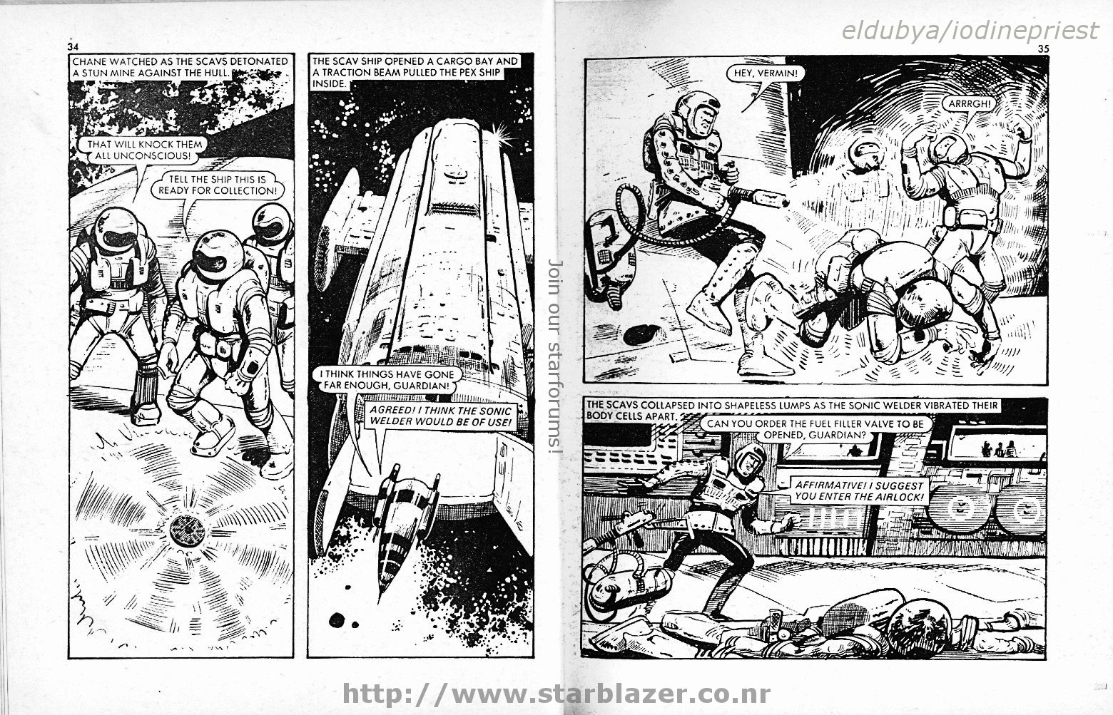Read online Starblazer comic -  Issue #136 - 19