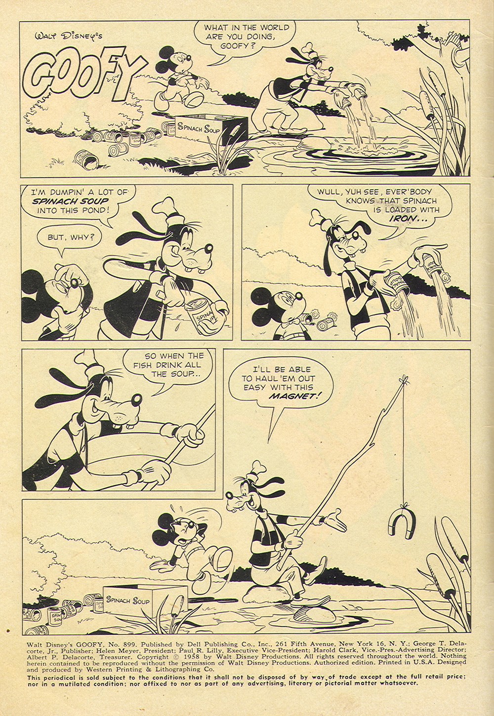 Read online Four Color Comics comic -  Issue #899 - 2