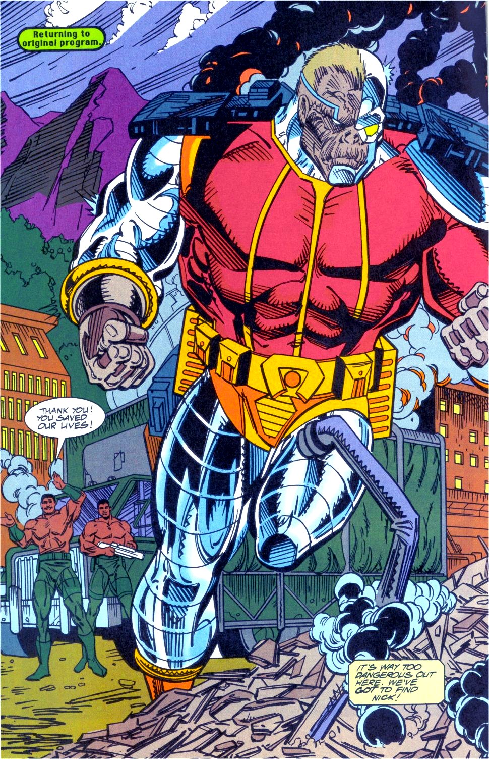 Read online Deathlok (1991) comic -  Issue #25 - 11