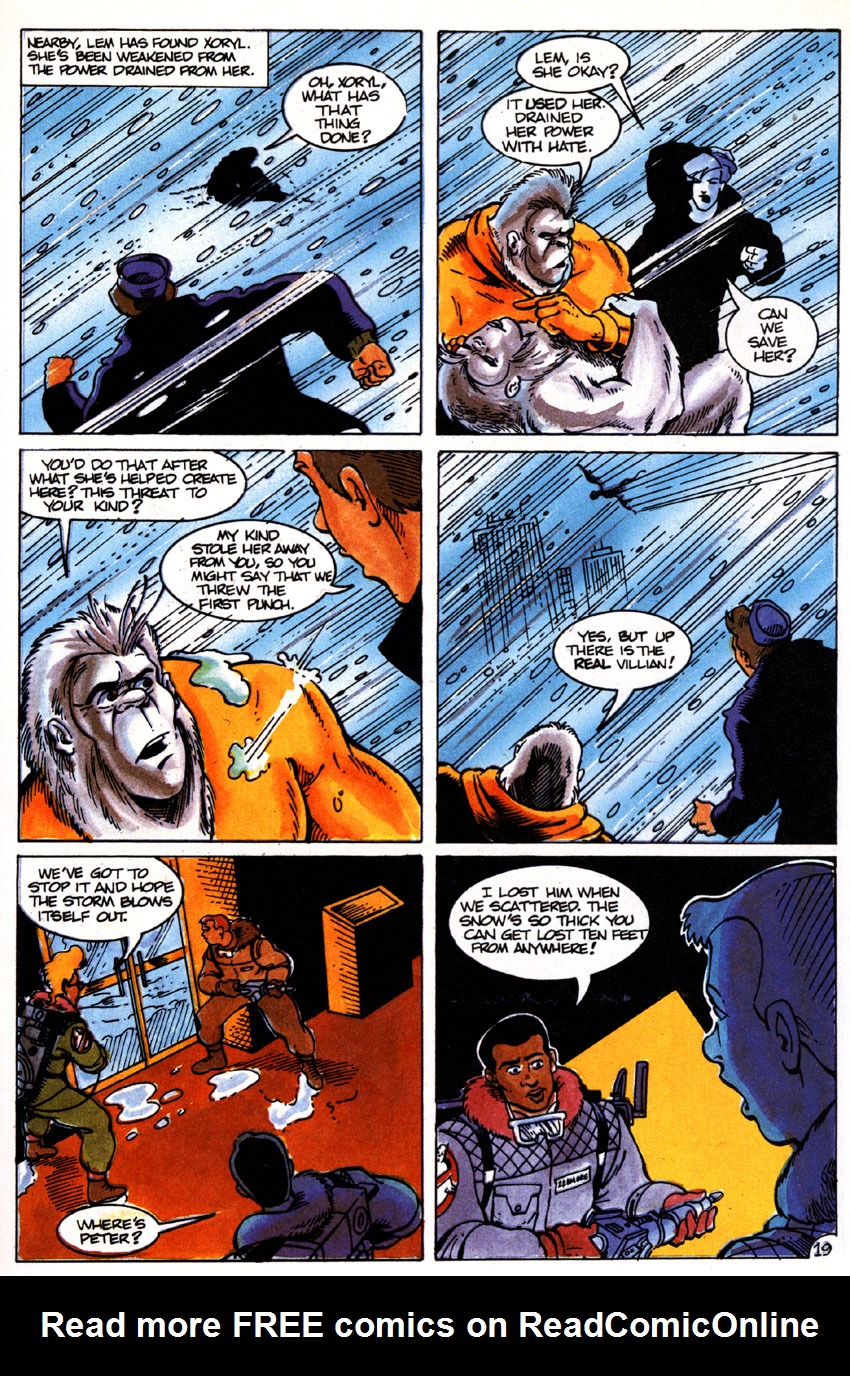 Read online Real Ghostbusters comic -  Issue #13 - 20
