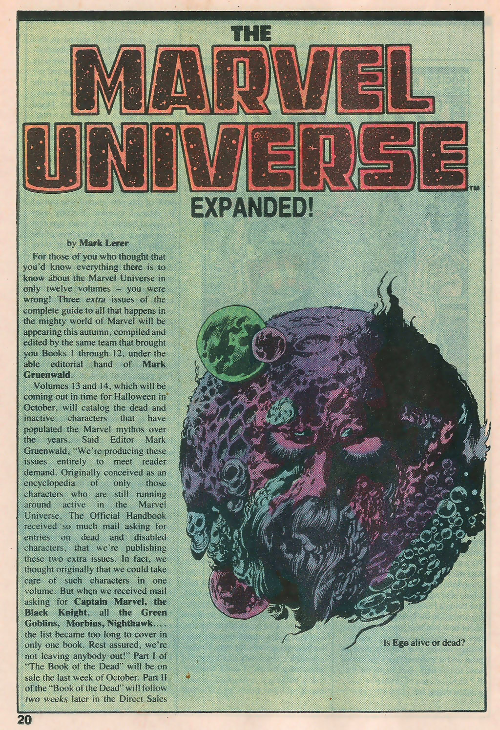 Read online Marvel Age comic -  Issue #8 - 22