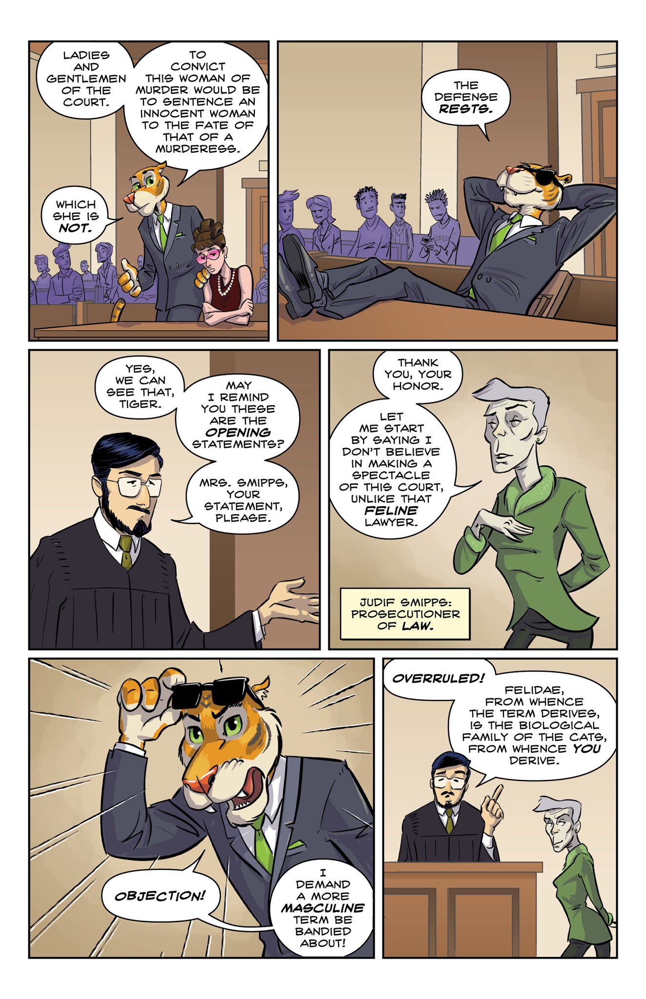 Read online Tiger Lawyer comic -  Issue #2 - 6