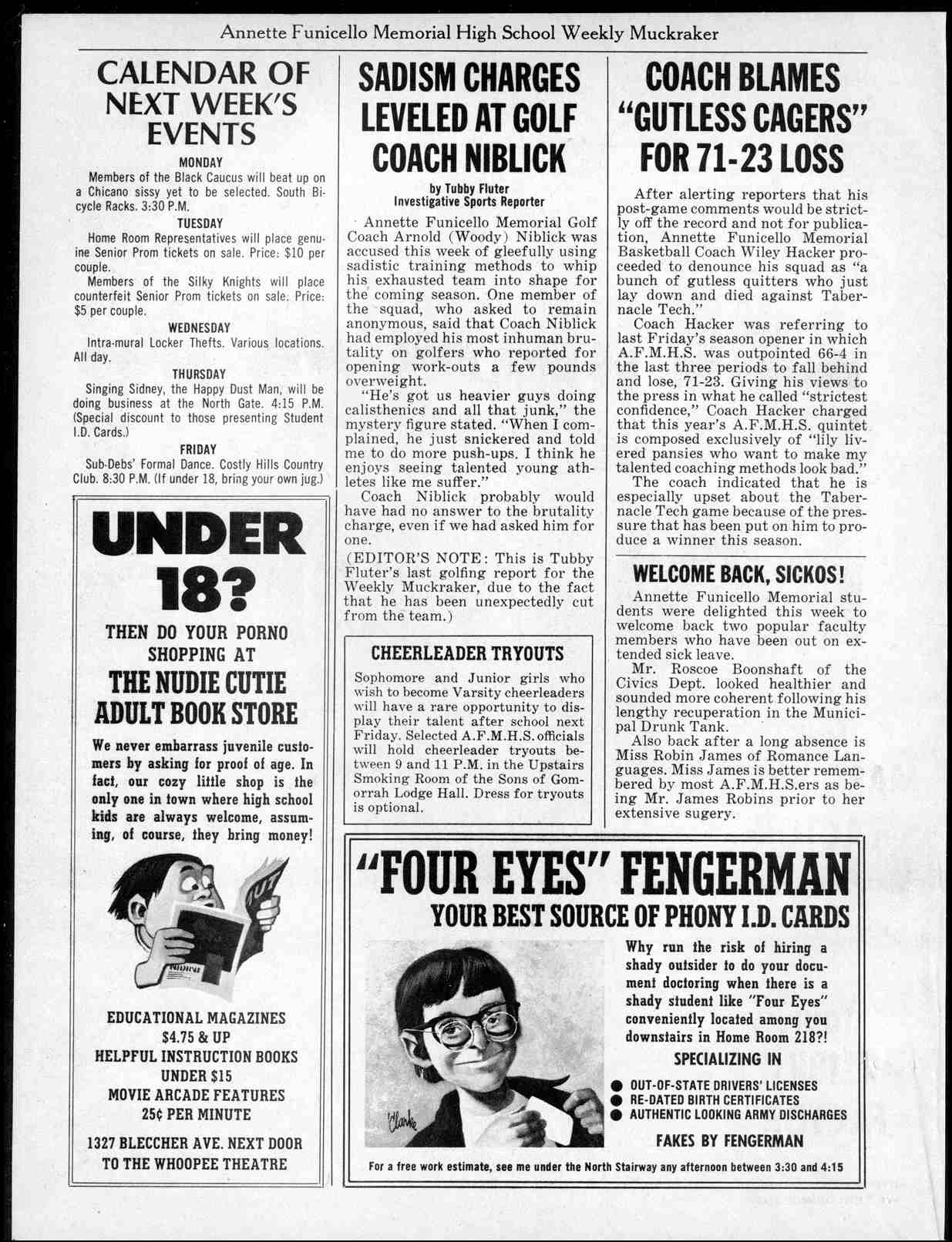 Read online MAD comic -  Issue #203 - 20