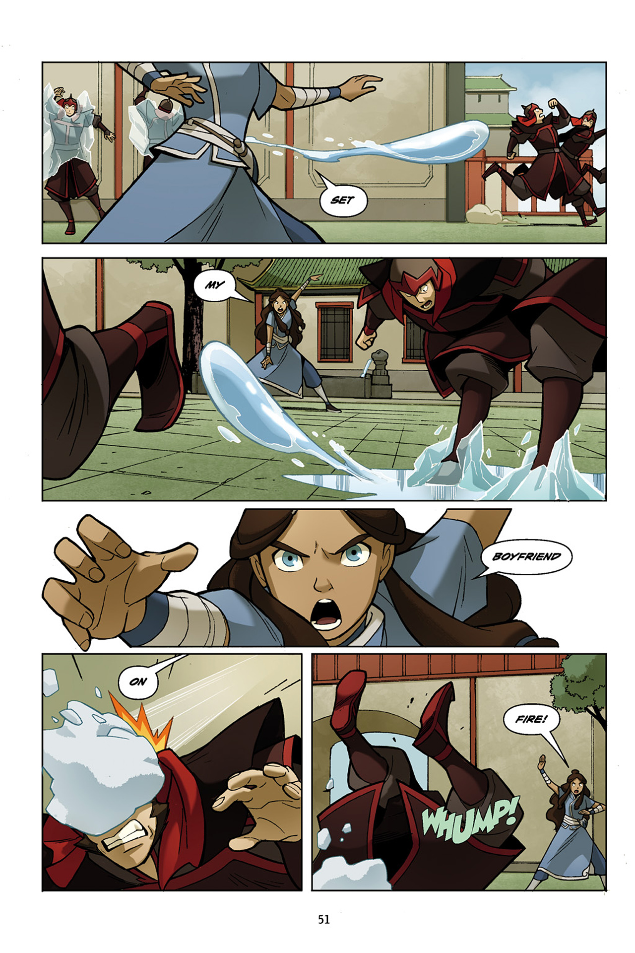 Read online Nickelodeon Avatar: The Last Airbender - The Promise comic -  Issue # Part 1 - 52