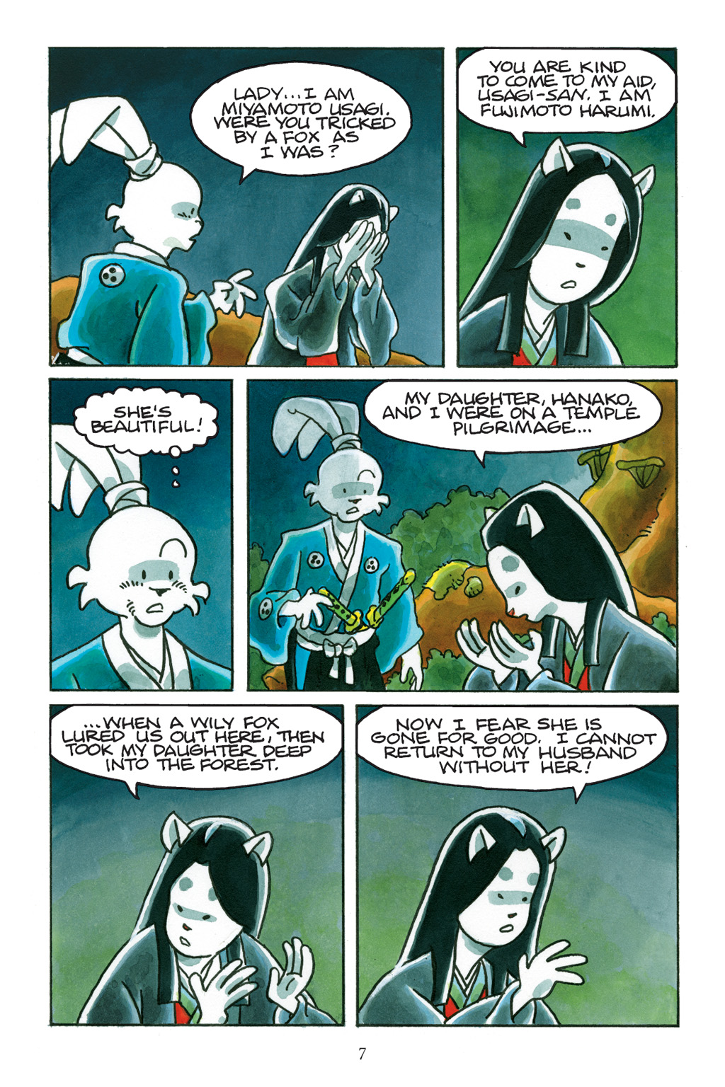 Read online Usagi Yojimbo: Yokai comic -  Issue # Full - 8