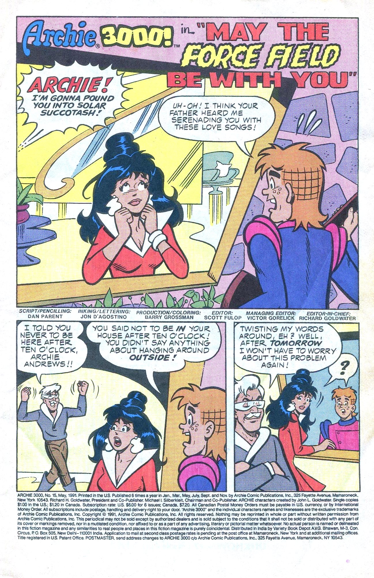 Read online Archie 3000! (1989) comic -  Issue #15 - 3