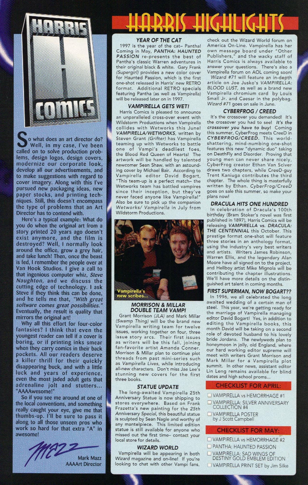 Read online Vampirella vs Hemorrhage comic -  Issue #1 - 28