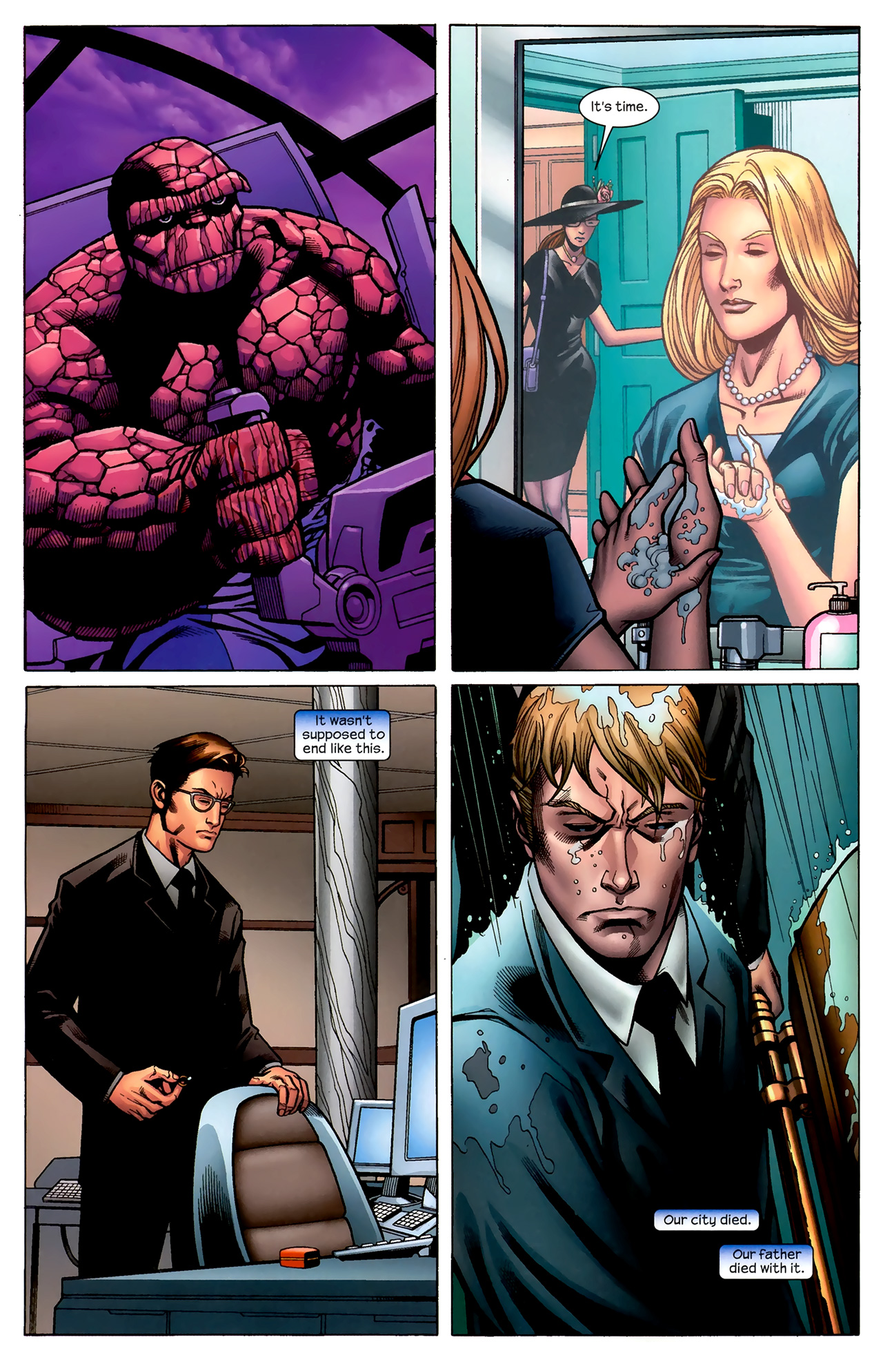 Read online Ultimatum: Fantastic Four Requiem comic -  Issue # Full - 26