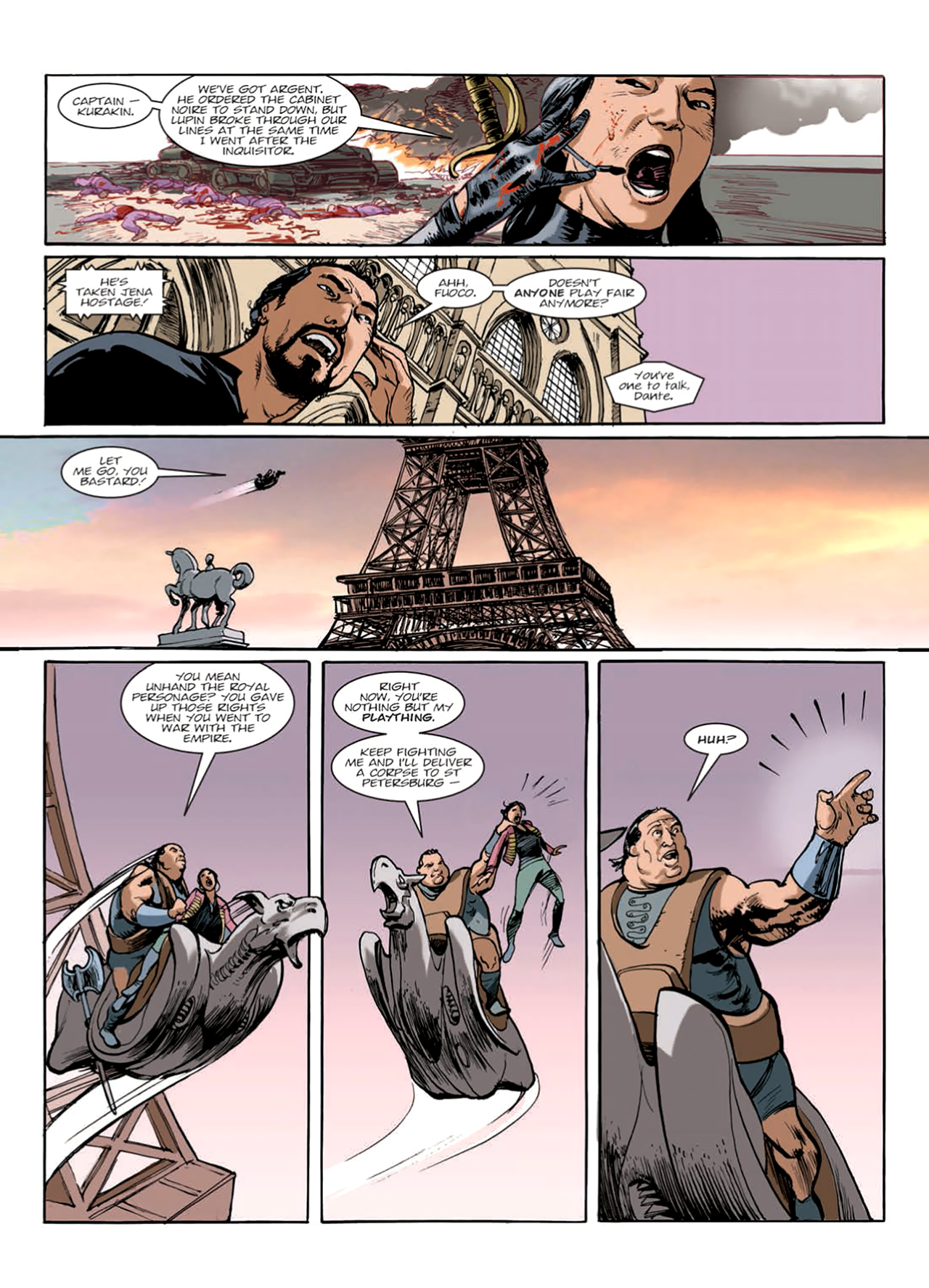 Read online Nikolai Dante comic -  Issue # TPB 9 - 142
