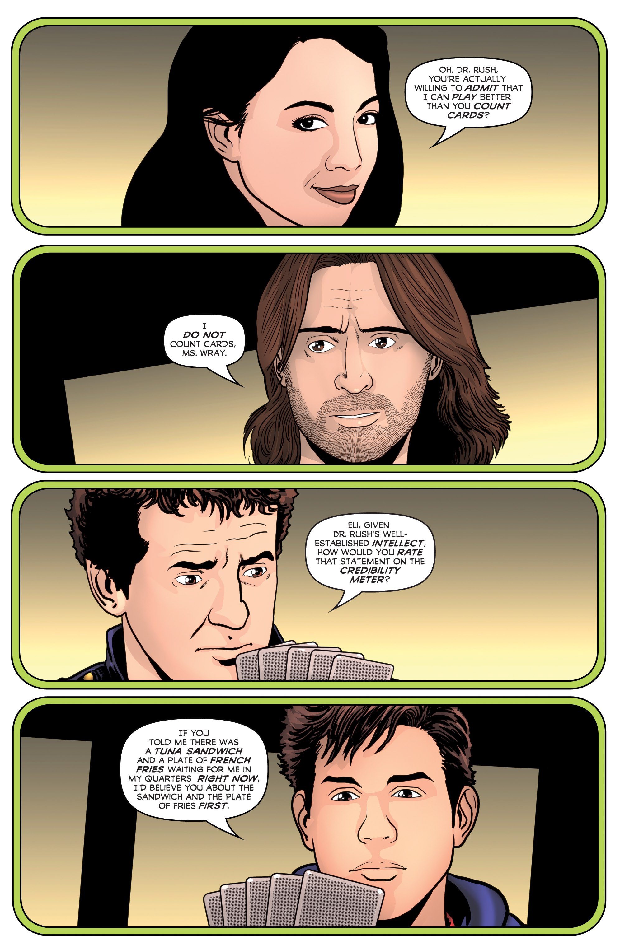 Read online Stargate Atlantis / Stargate Universe Anthology comic -  Issue #3 - 5