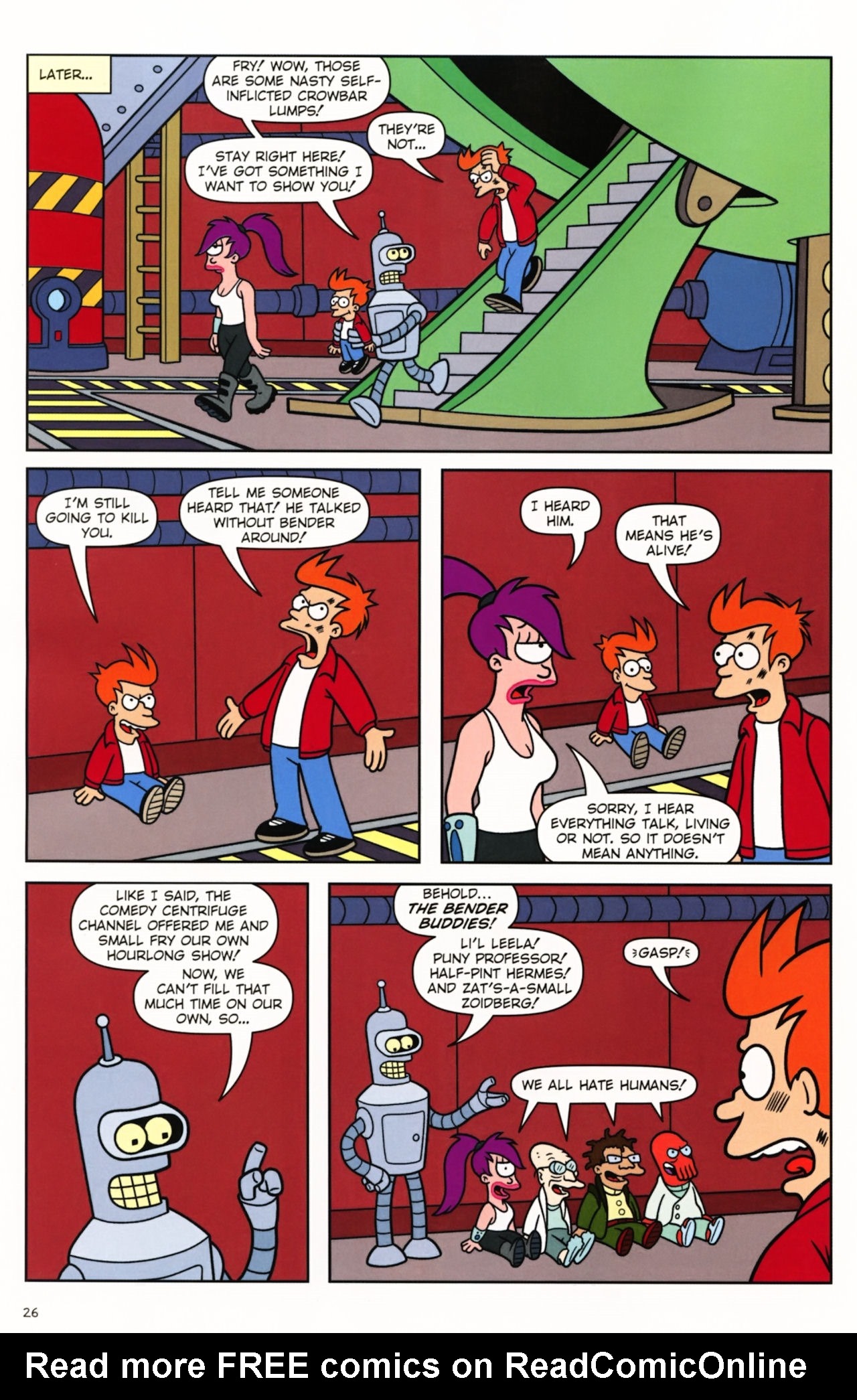 Read online Futurama Comics comic -  Issue #49 - 22