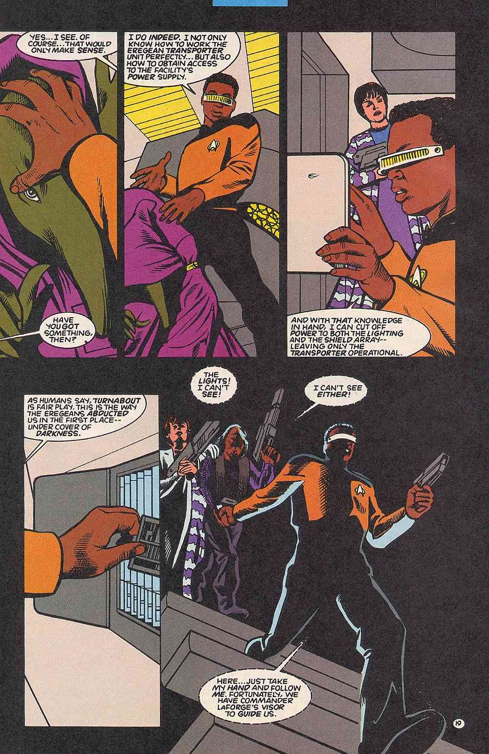 Read online Star Trek: The Next Generation (1989) comic -  Issue #57 - 20