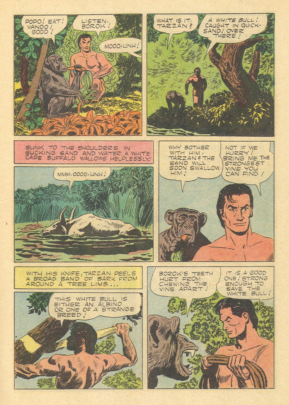 Read online Tarzan (1948) comic -  Issue #74 - 9